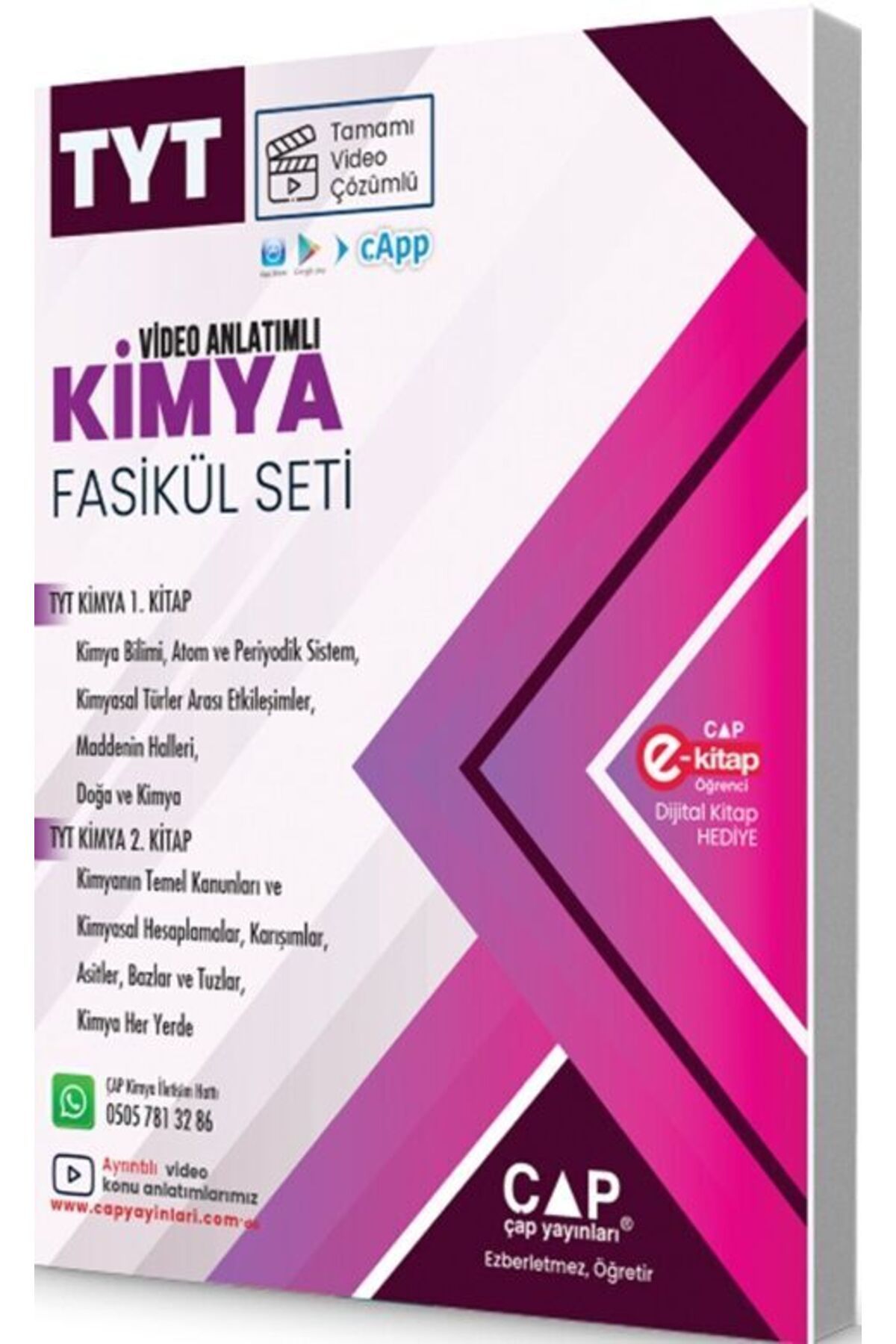 Çap Yayınları Çap Yayınları TYT Kimya Seti