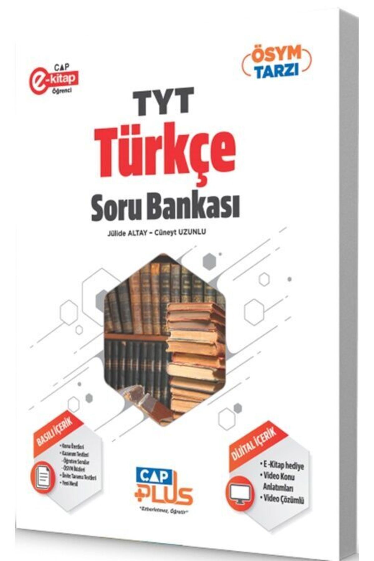 Çap Yayınları Çap Yayınları TYT Türkçe Plus Soru Bankası