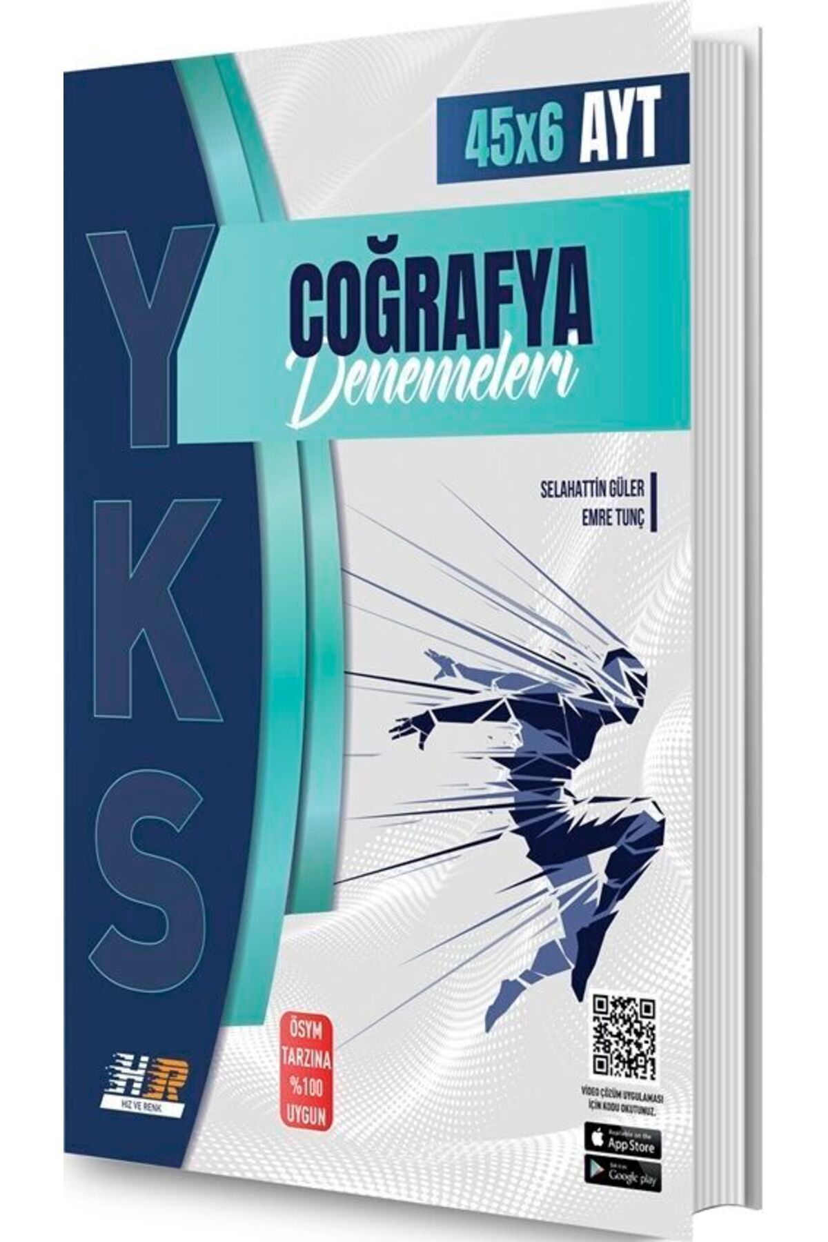 Hız ve Renk Yayınları Hız ve Renk Yayınları AYT Coğrafya 45 x 6 Denemeleri
