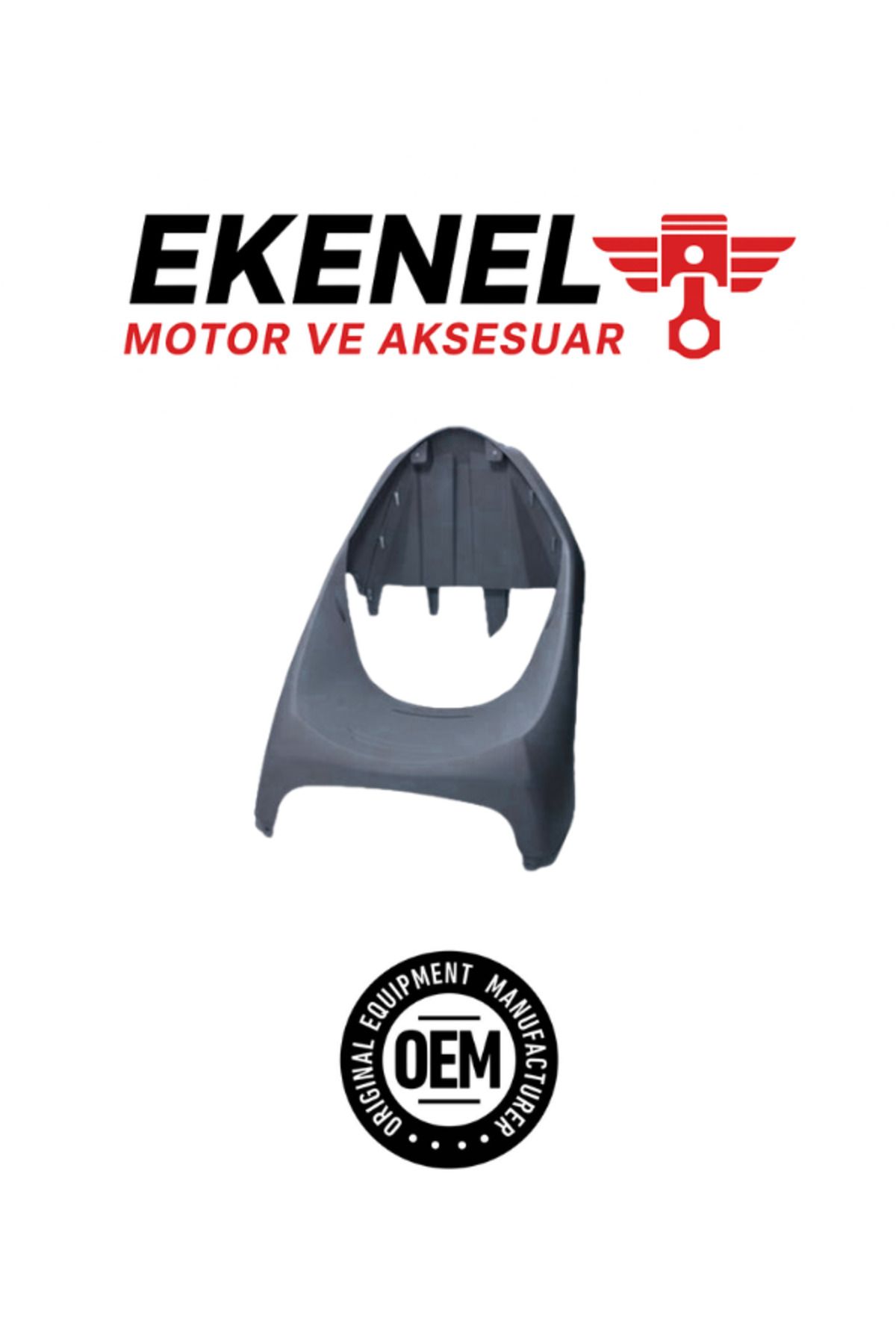 OEM Honda Alpha 110 Ön Burun Açık Gri | OEM Gövde Parçası