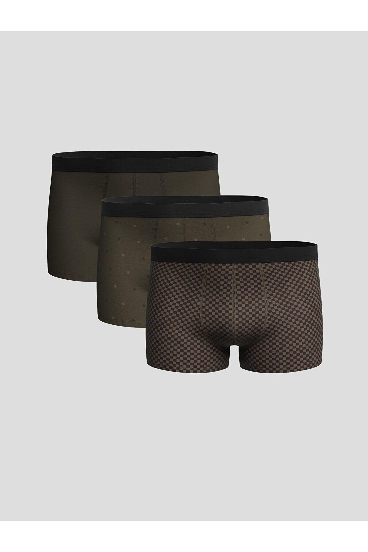 LC Waikiki Standart Kalıp Pamuklu Esnek Erkek Boxer 3'lü