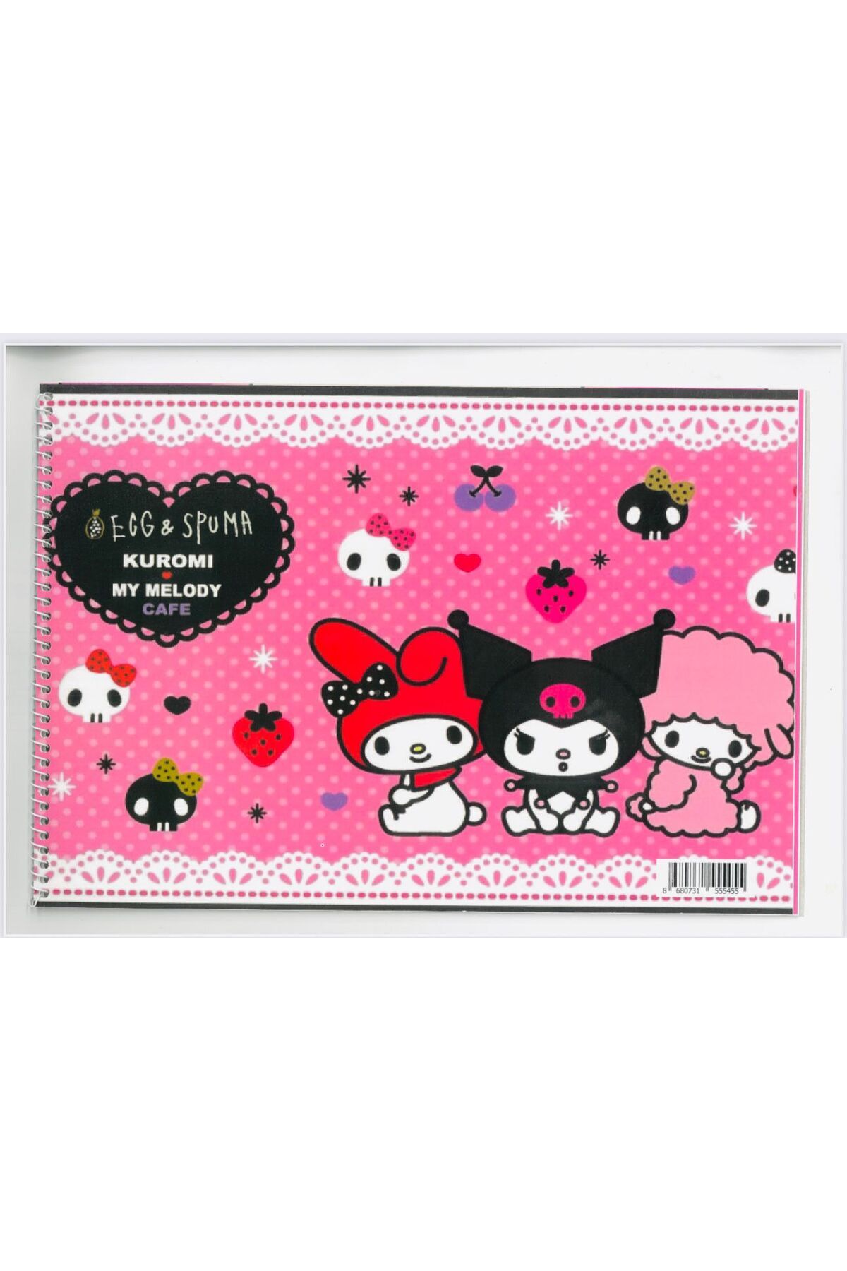 Deniz Oyuncak KUROMİ MY MELODY 25*35 SPRELLİ 15 SAYFA RESİM DEFTERİ