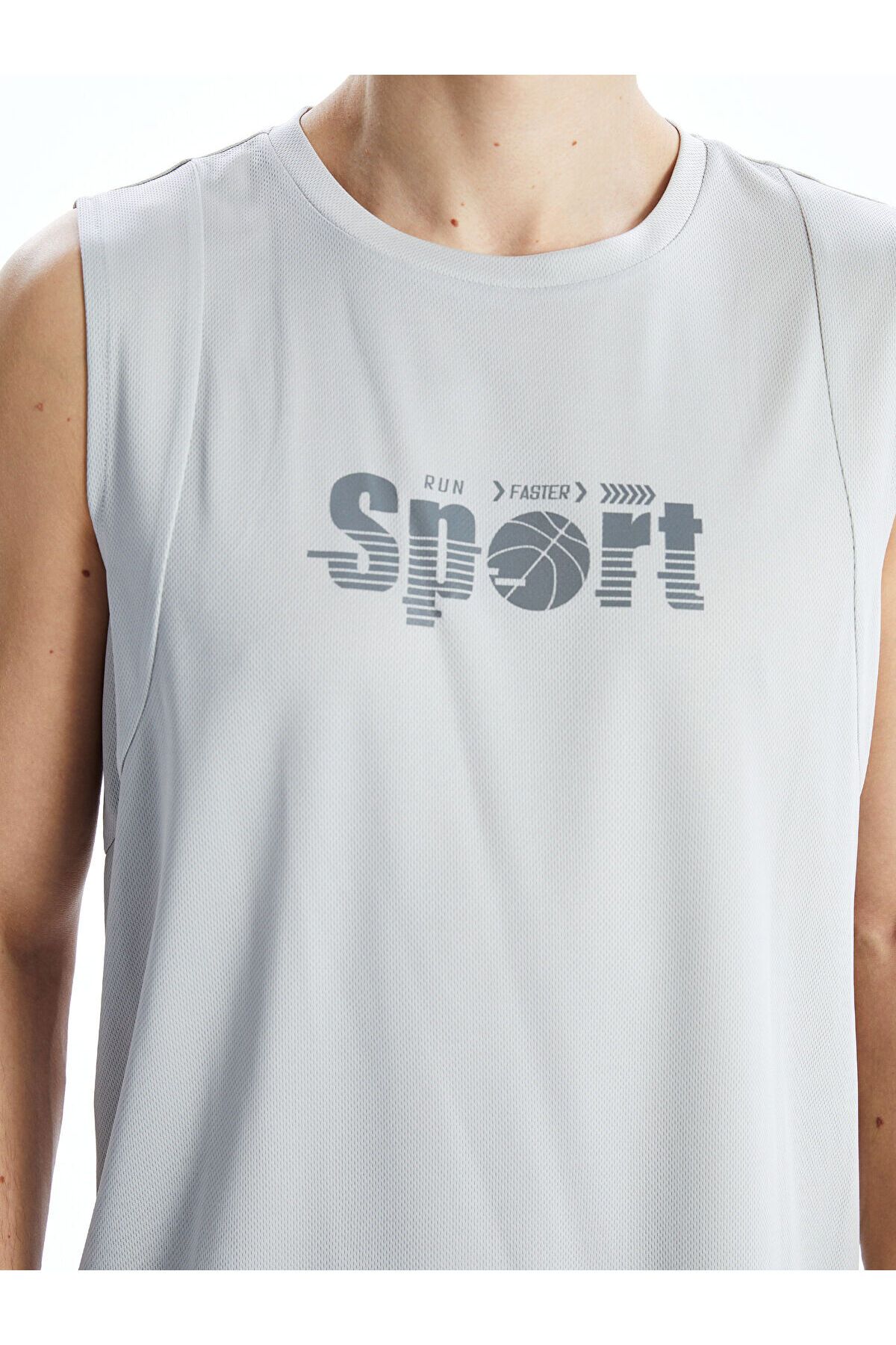 LC Waikiki-Crew Neck Printed Men's Sleeveless T-Shirt 3