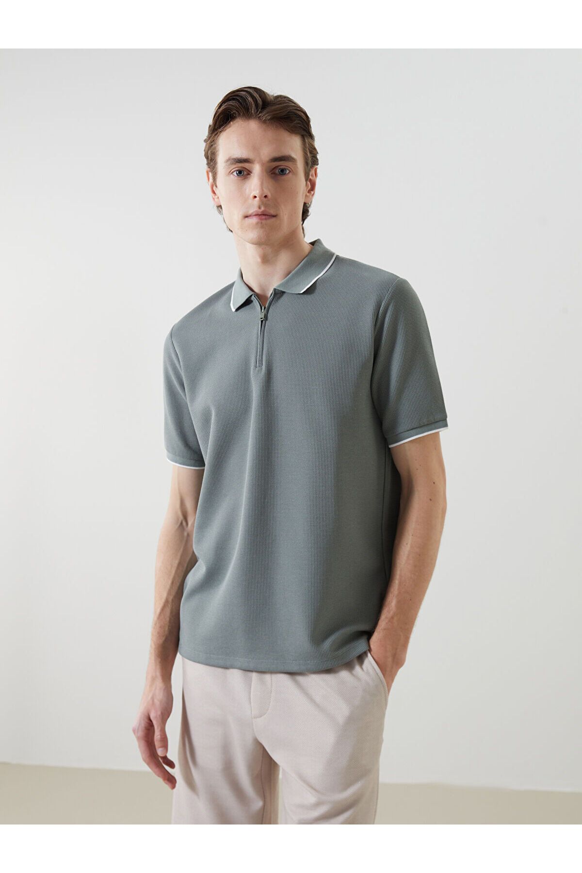 LC Waikiki Polo Yaka Kısa Kollu Erkek Tişört