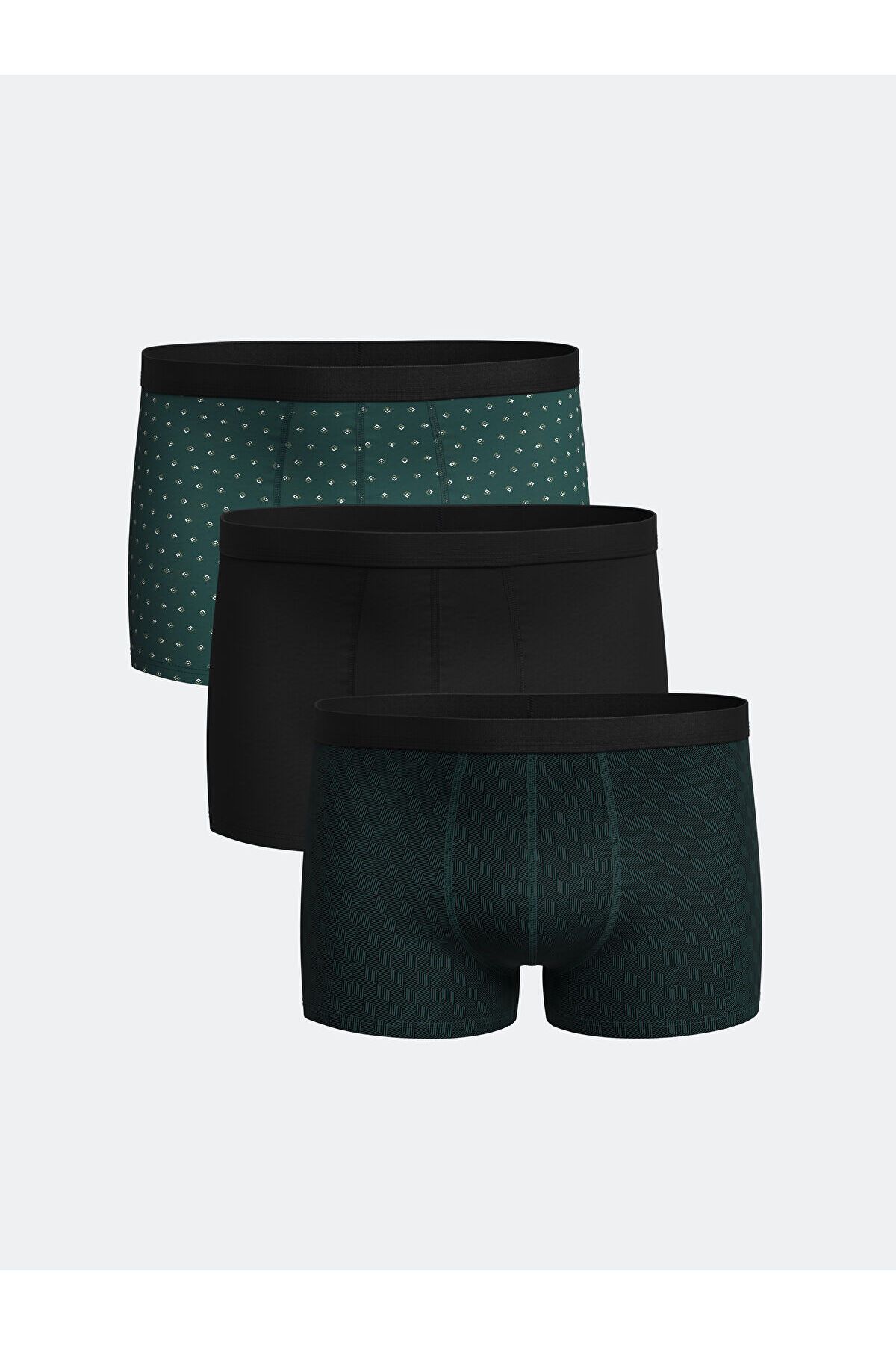 LC Waikiki Standart Kalıp Pamuklu Esnek Erkek Boxer 3'lü