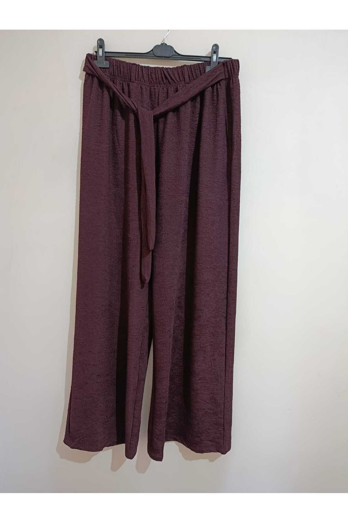 anne moda ankara Süper kalite, BÜRÜMCÜK Kumaş, Beli Lastikli, Şık, Pantolon