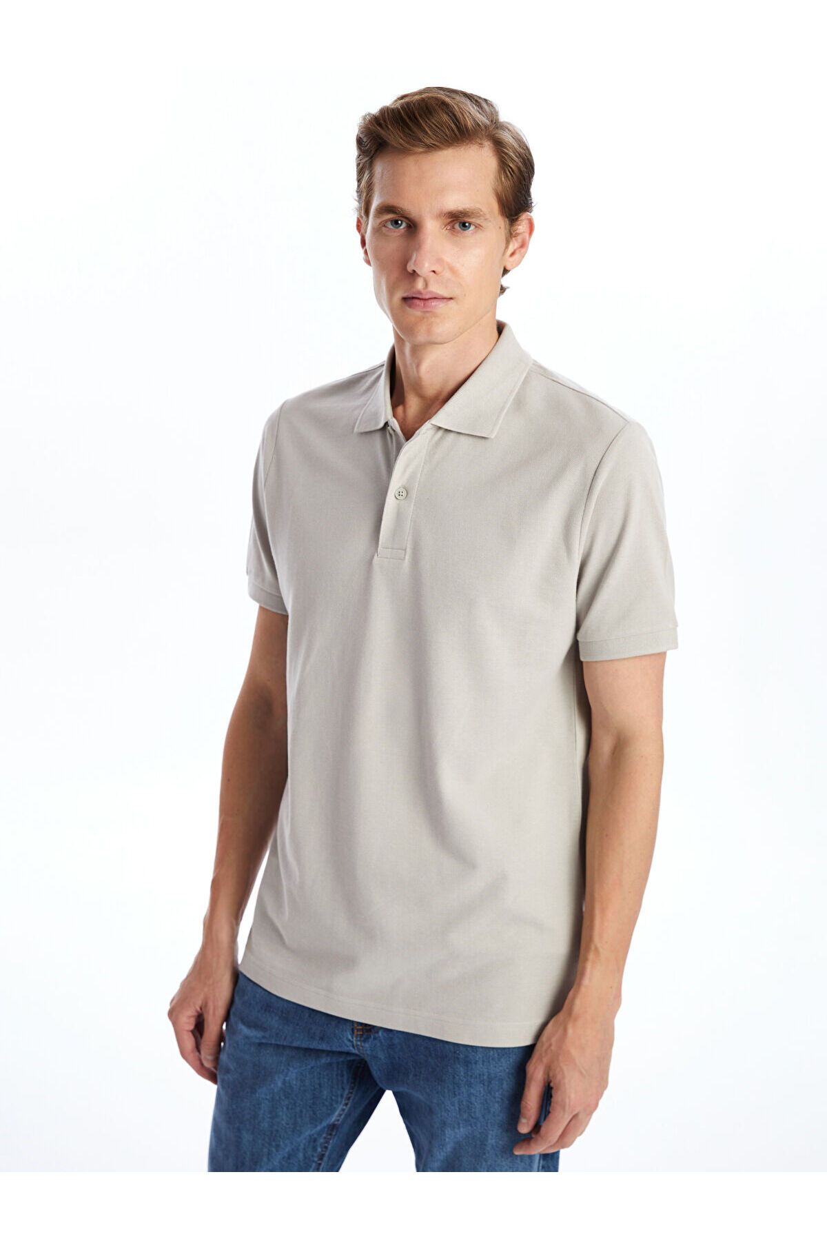 LC Waikiki Polo Yaka Kısa Kollu Pike Erkek Tişört