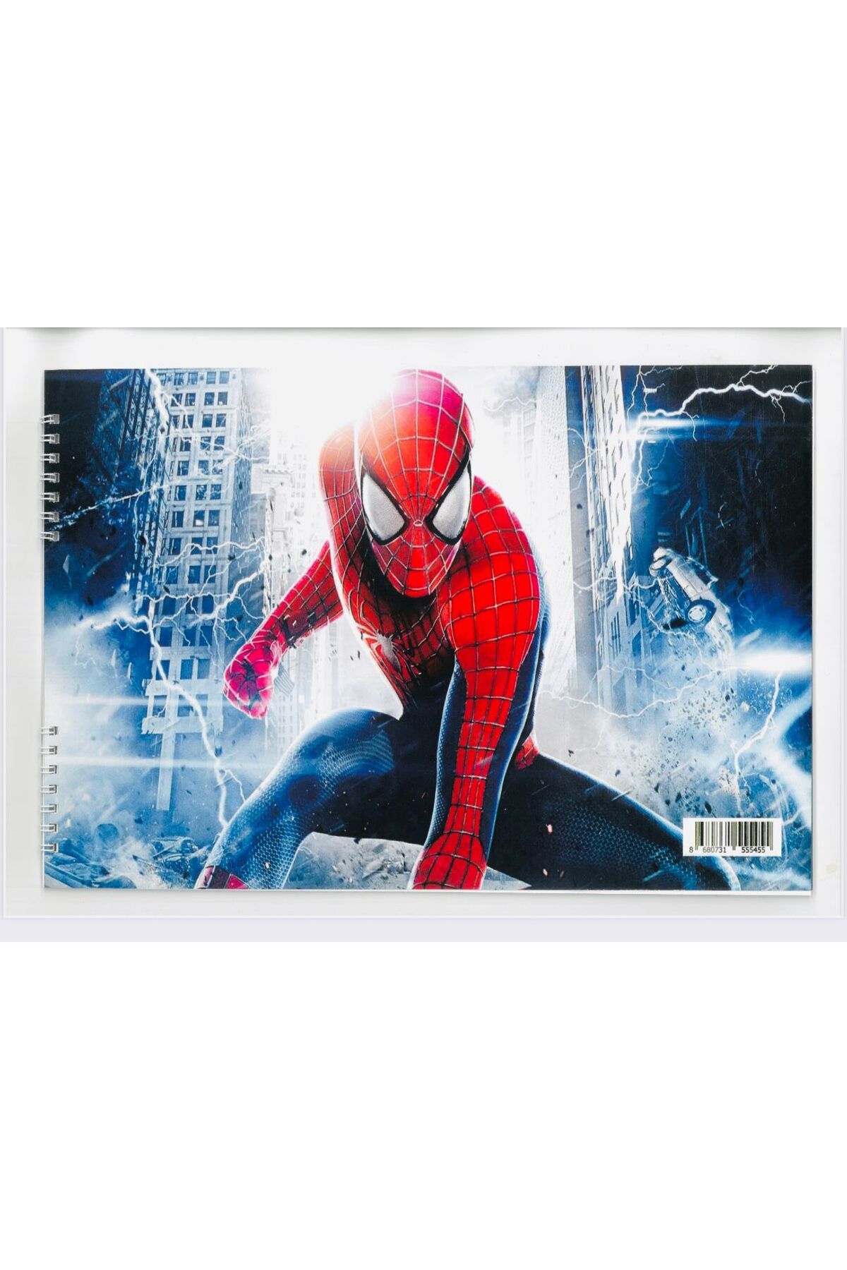 Deniz Oyuncak ÖRÜMCEK ADAM SPIDER MAN 25*35 SPRELLİ 15 SAYFA RESİM DEFTERİ