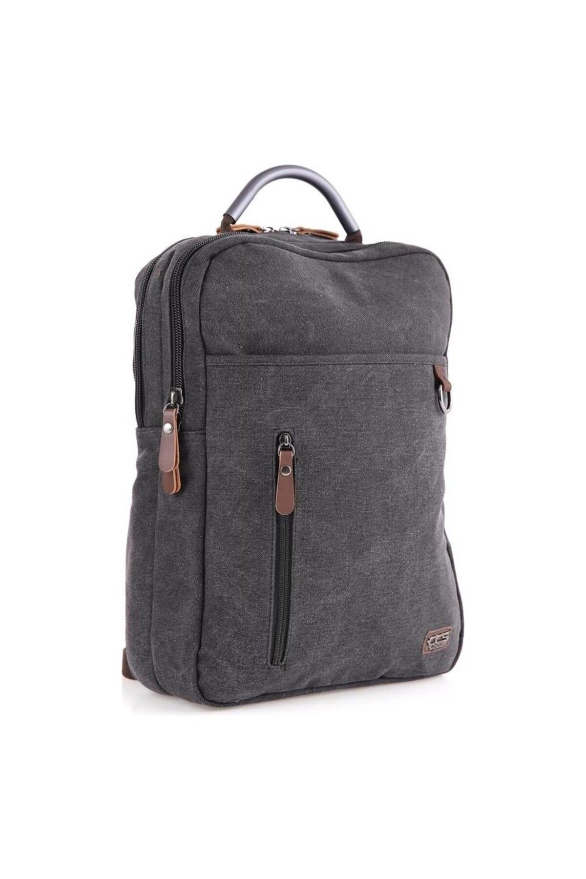 ÇÇS-Canvas Backpack with Laptop Compartment 3