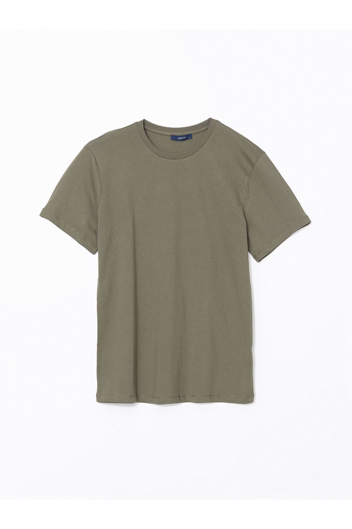LC Waikiki-Crew Neck Combed Cotton Men's T-Shirt 5