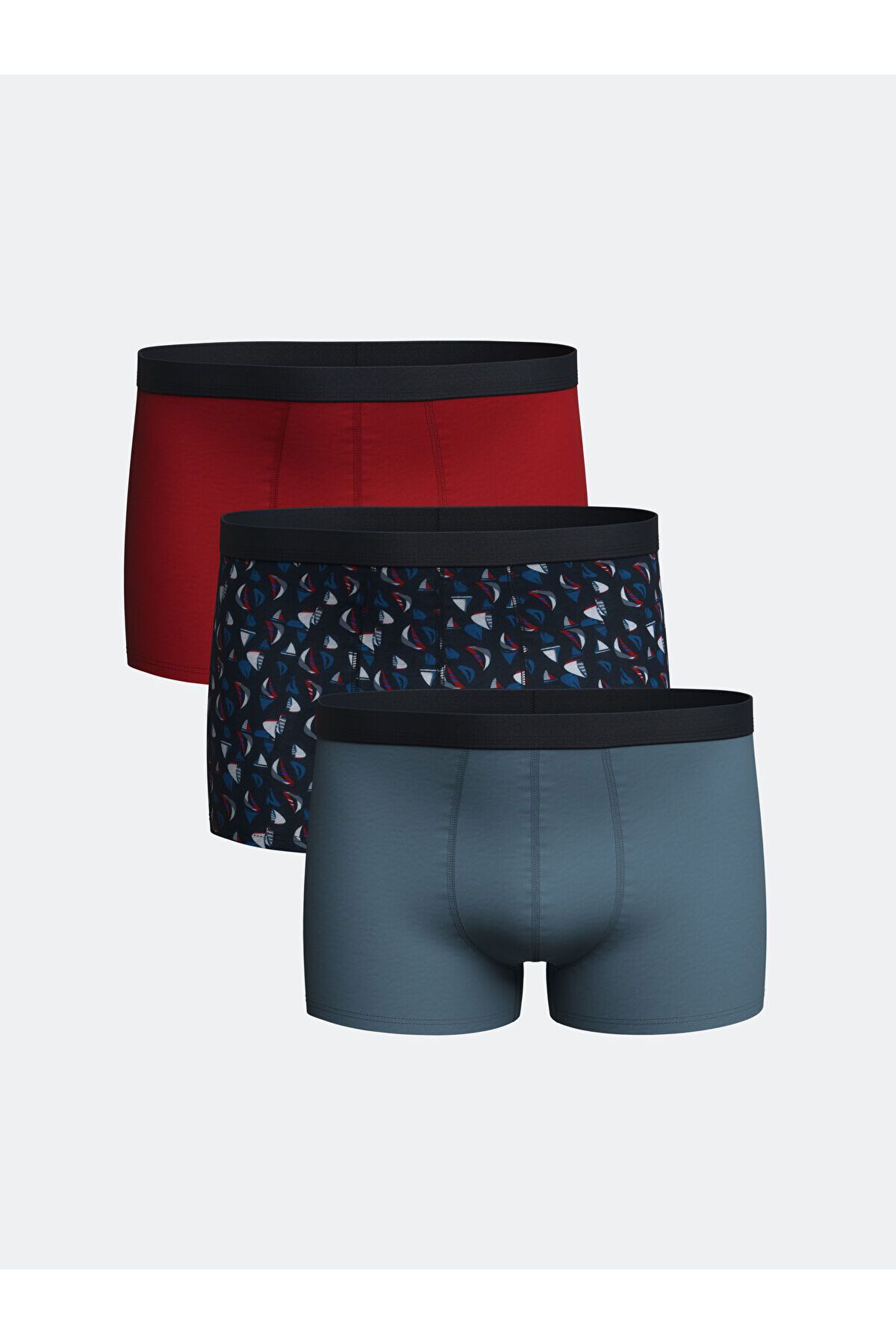 LC Waikiki Standart Kalıp Pamuklu Esnek Erkek Boxer 3'lü