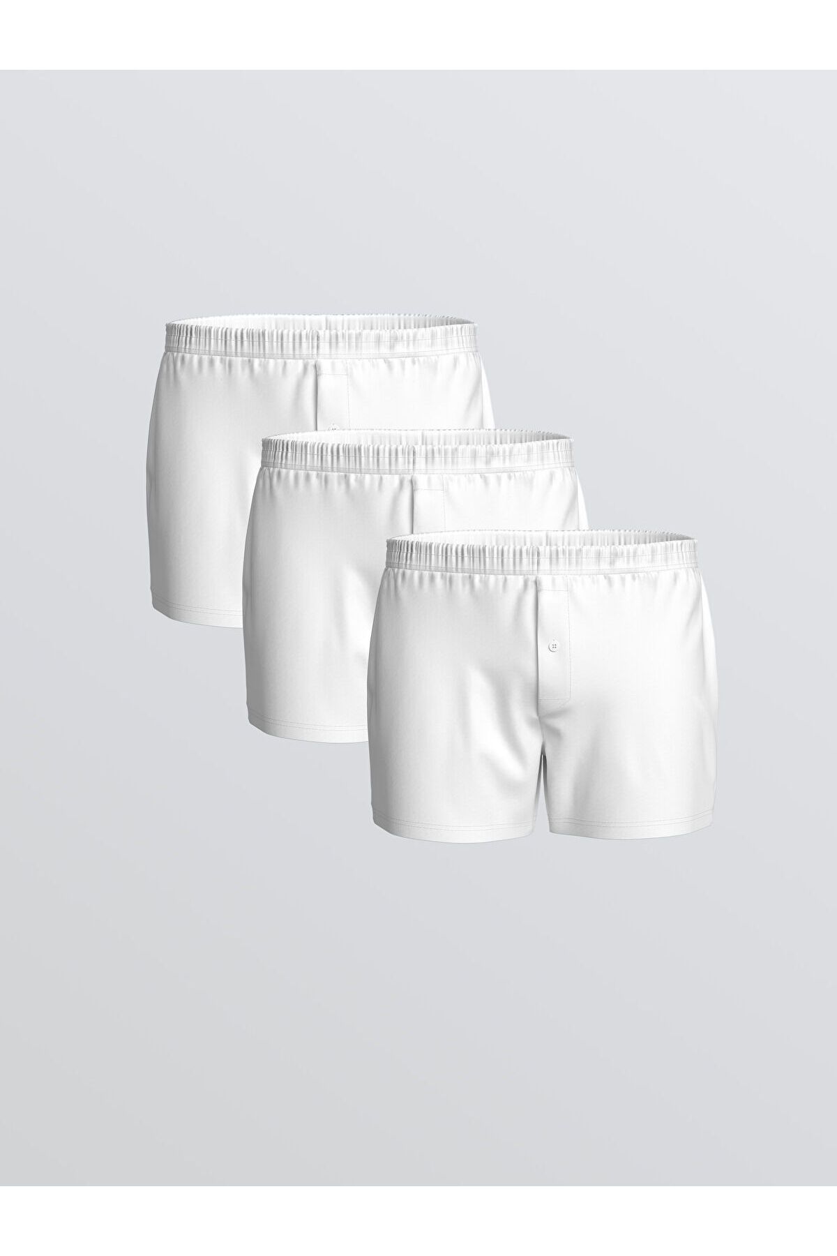 LC Waikiki Rahat Kalıp Pamuklu Esnek Erkek Boxer 3'lü