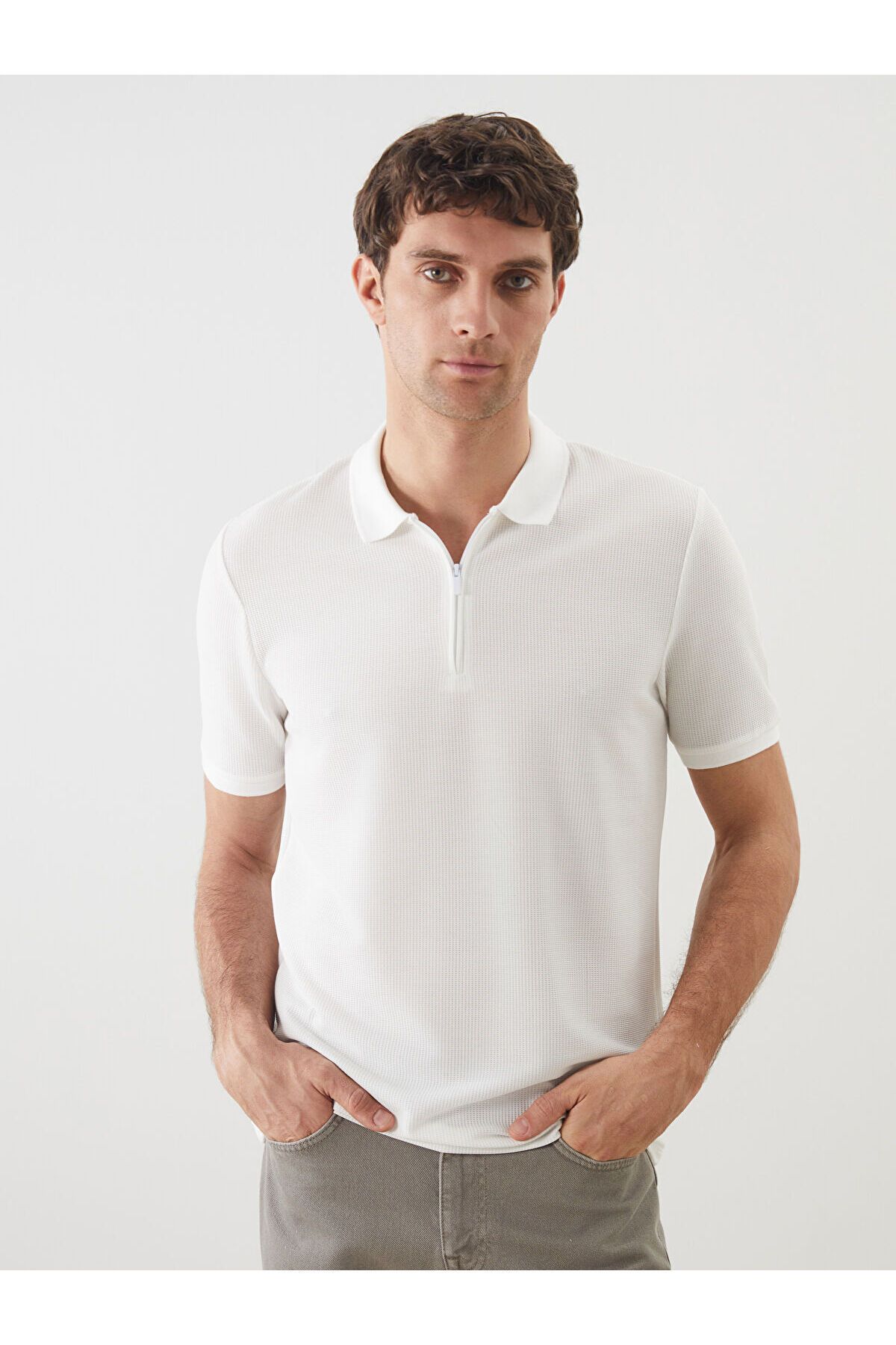 LC Waikiki Polo Yaka Kısa Kollu Erkek Tişört