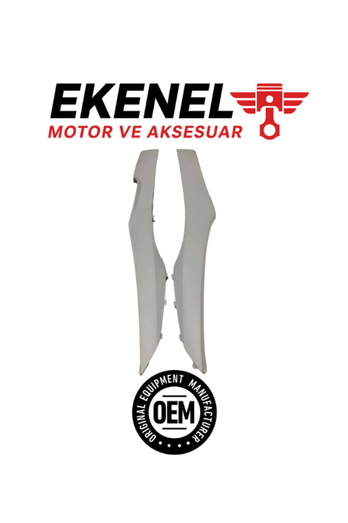 OEM Honda Alpha 110 Marşpiyel Açık Gri Takım | OEM Yedek Parça