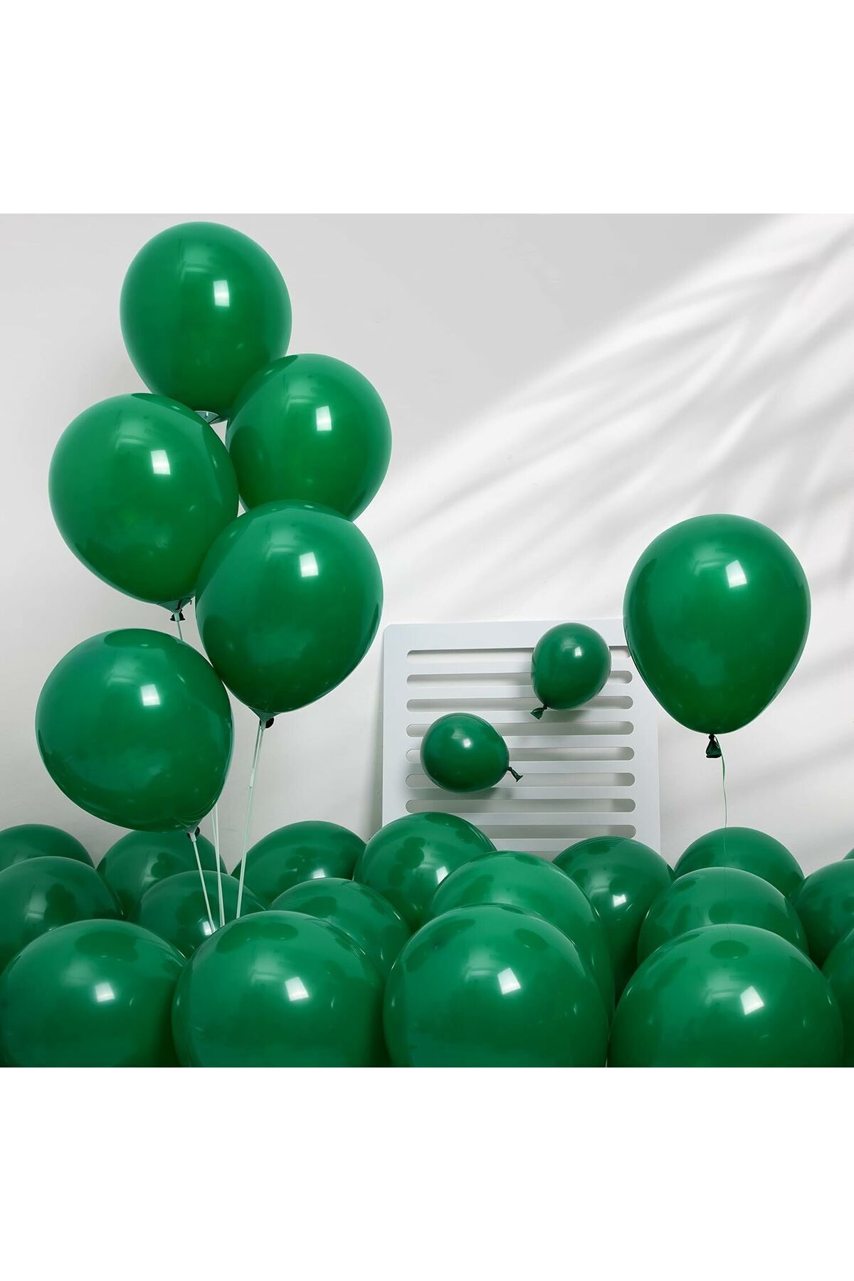 ZENVİVA PASTEL BALON KOYU YEŞİL 10 ADET