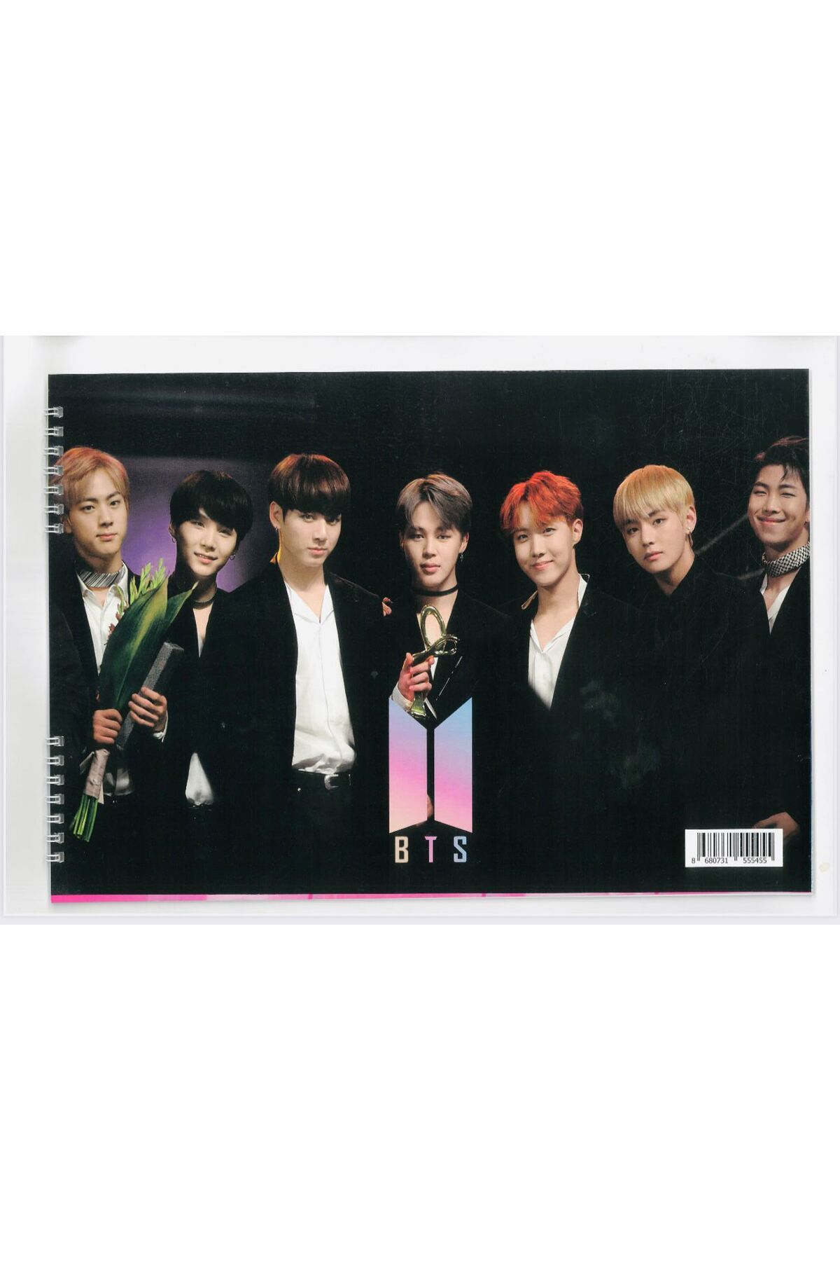Deniz Oyuncak BTS 25*35 SPRELLİ 15 SAYFA RESİM DEFTERİ
