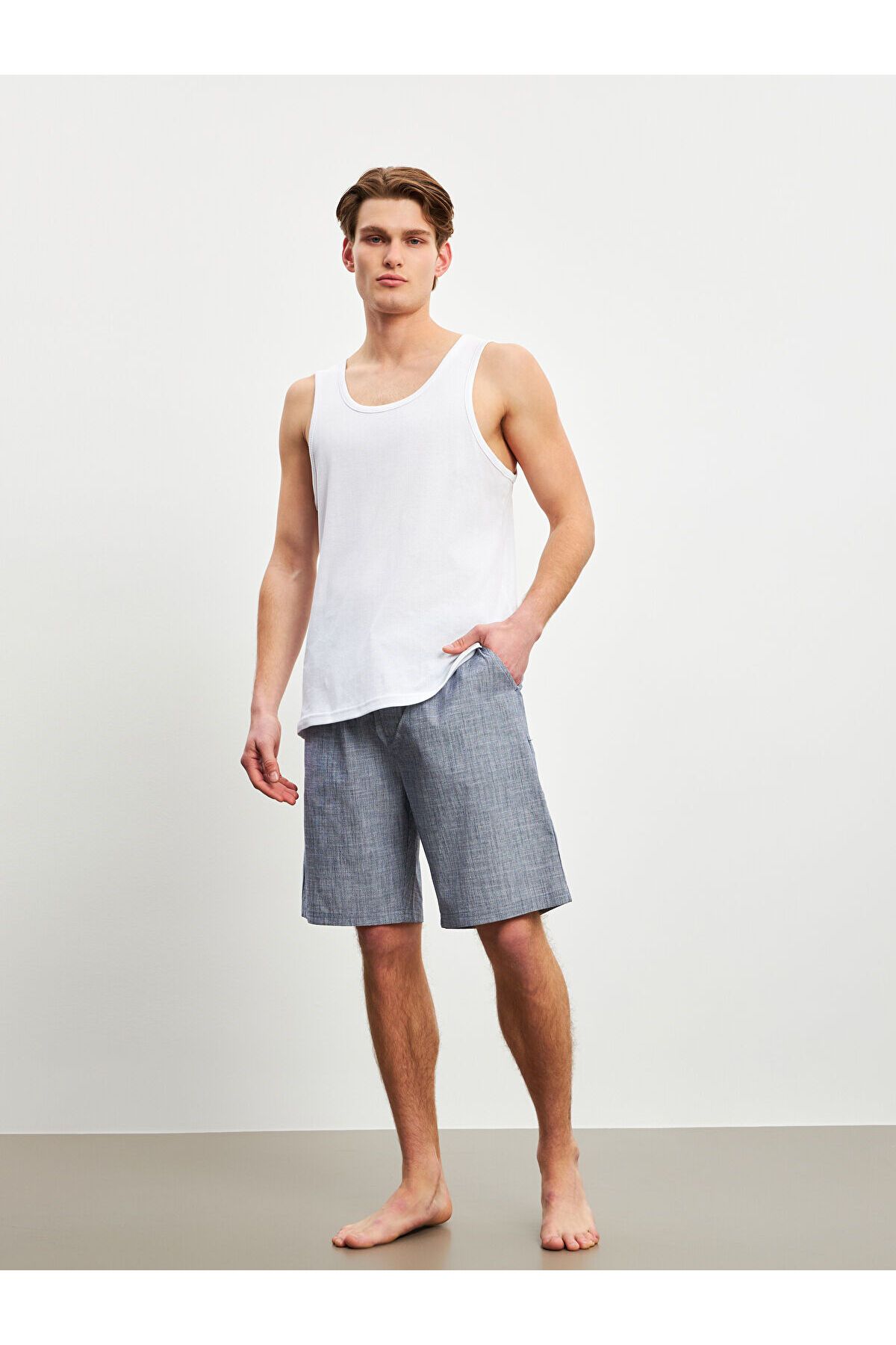 LC Waikiki Standart Kalıp Erkek Pijama Alt Şort