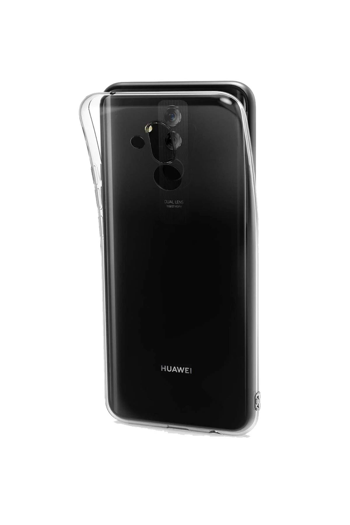NewFace Huawei Mate 20 Lite Kılıf Lüx Şeffaf Silikon INSLM