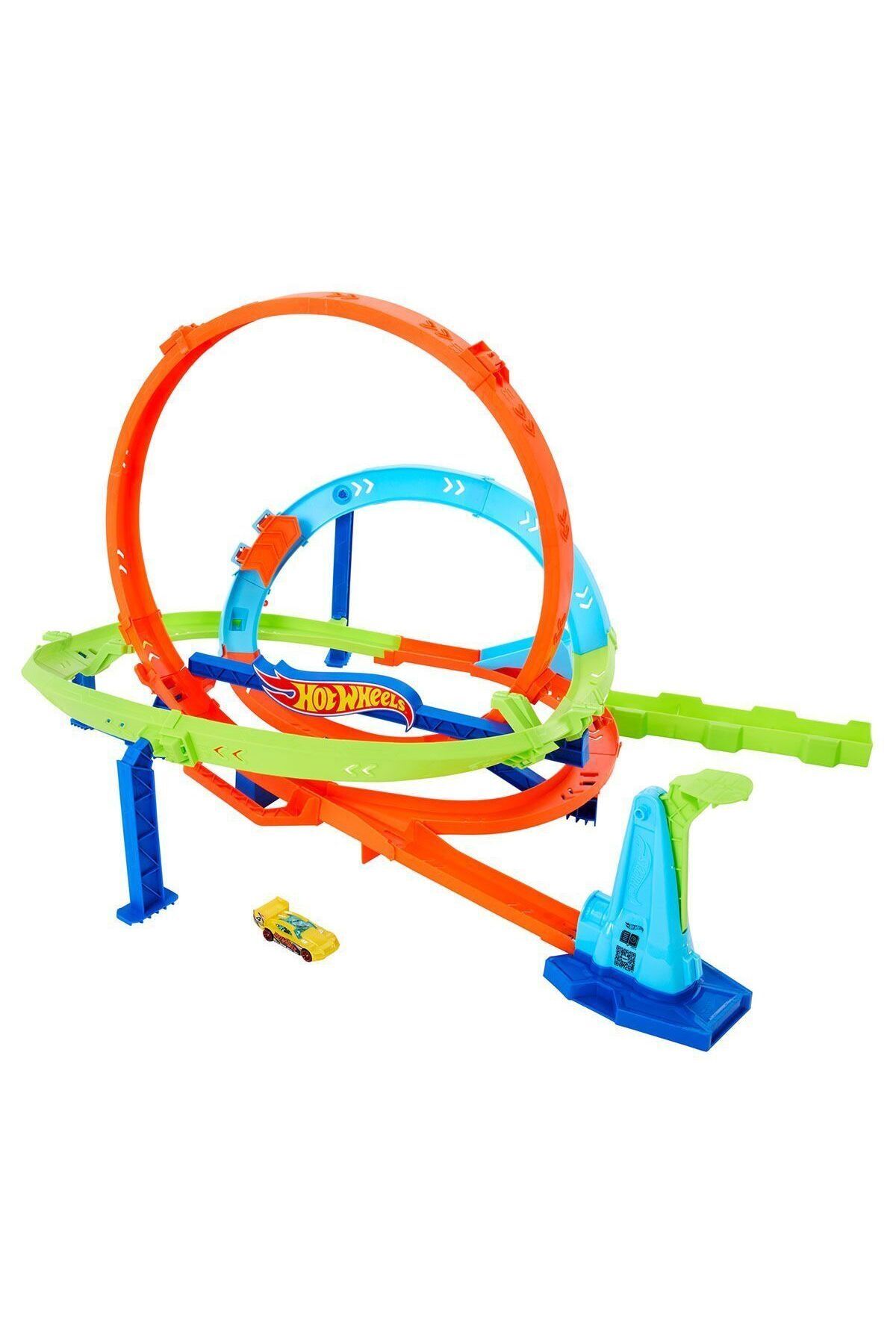 melfxxl eticaret HTK16 Hot Wheels Bumerang Çemberli Yarış Pisti