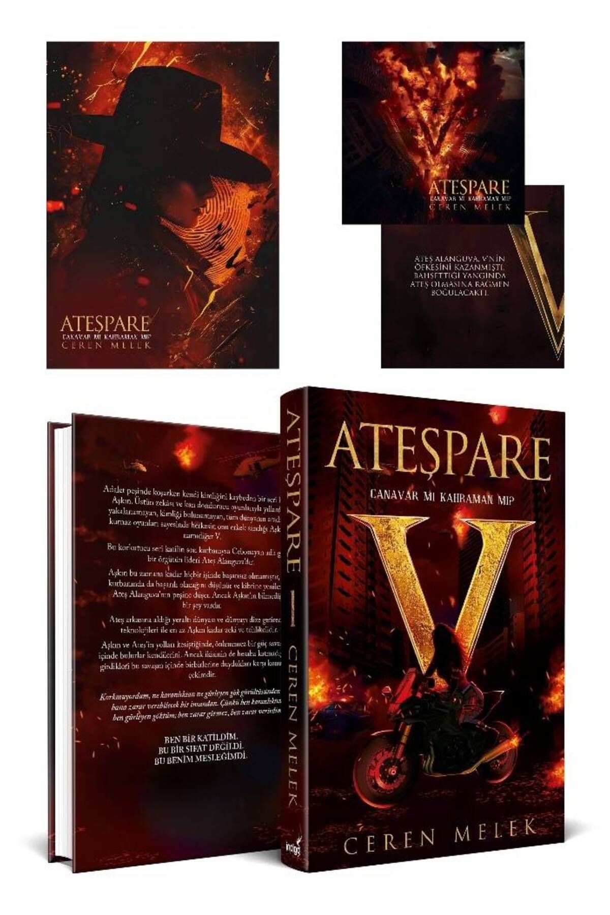 İndigo Kitap Ateşpare - Canavar mı Kahraman mı? (Ciltli)