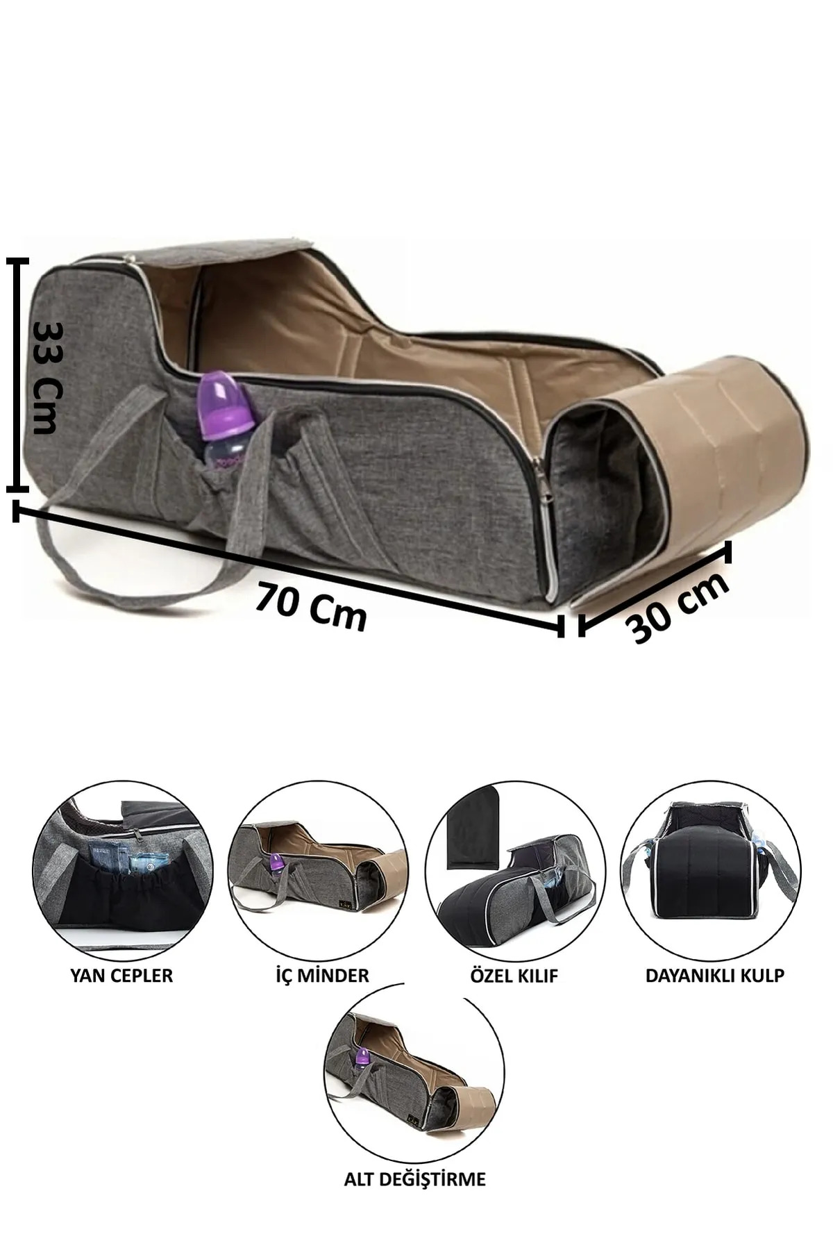 Avşar Baby 2 Li Bebek Taşıma Seti En İyi Anne Bebek Bakım Çantası ve Portbebe Modelleri fotoğrafı 3 (önizleme)