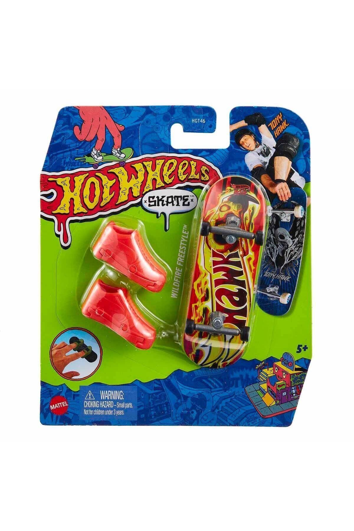 melfxxl eticaret HGT46 Hot Wheels Skate Parmak Kaykay ve Ayakkabı Paketleri