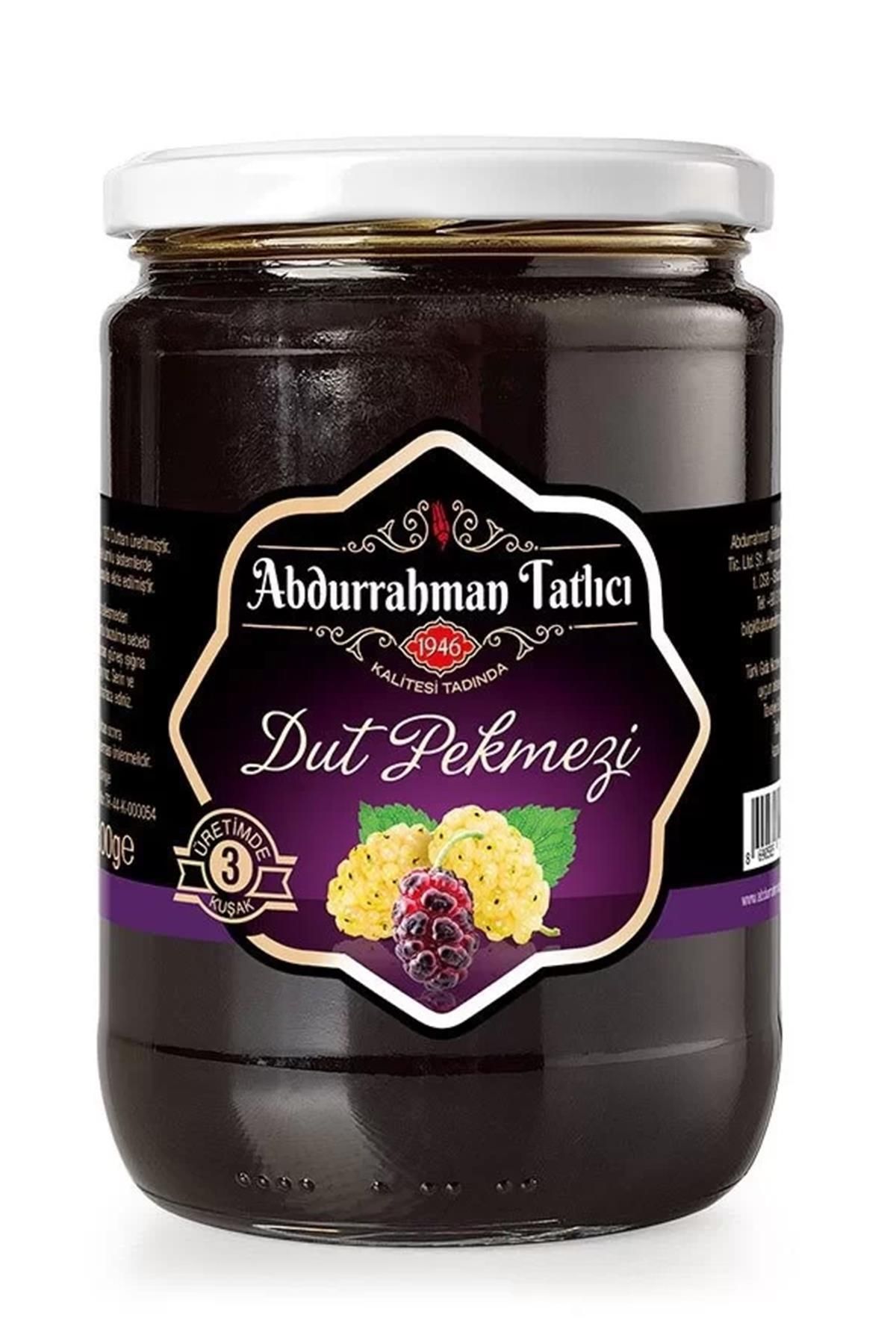 Abdurrahman Tatlıcı Abdurrahman Tatlıcı Dut Pekmezi Cam 800 Gr
