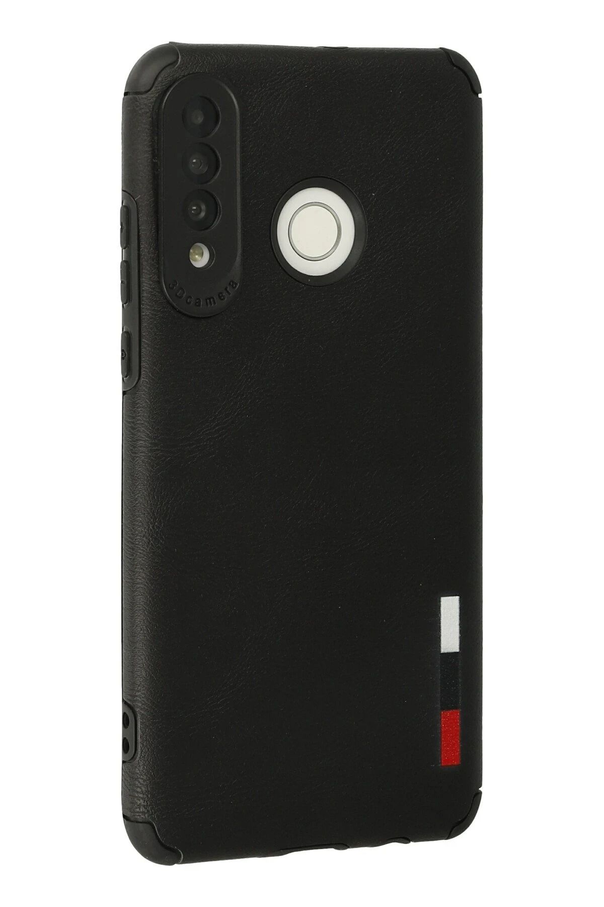 NewFace Huawei P30 Lite Kılıf Loop Deri Silikon - Siyah INSLM
