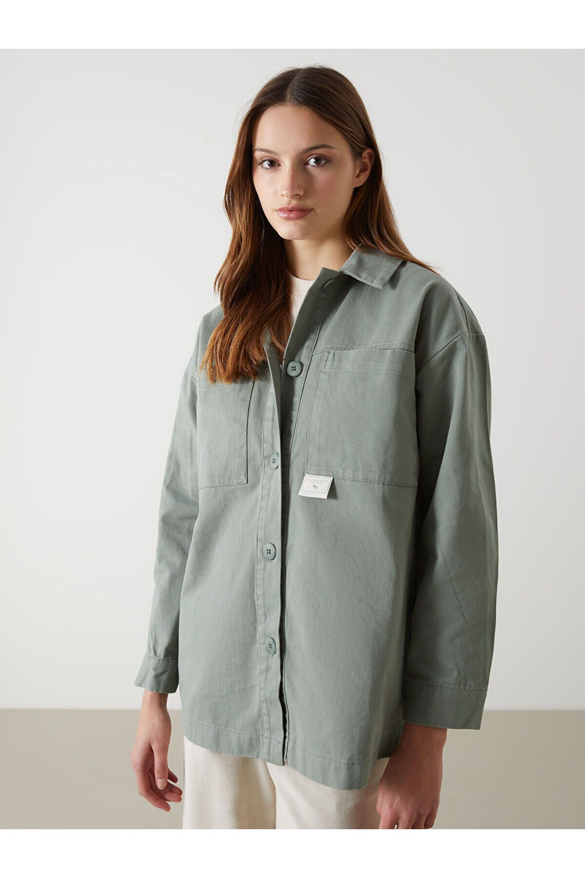 LC Waikiki Oversize Kadın Gömlek Tunik