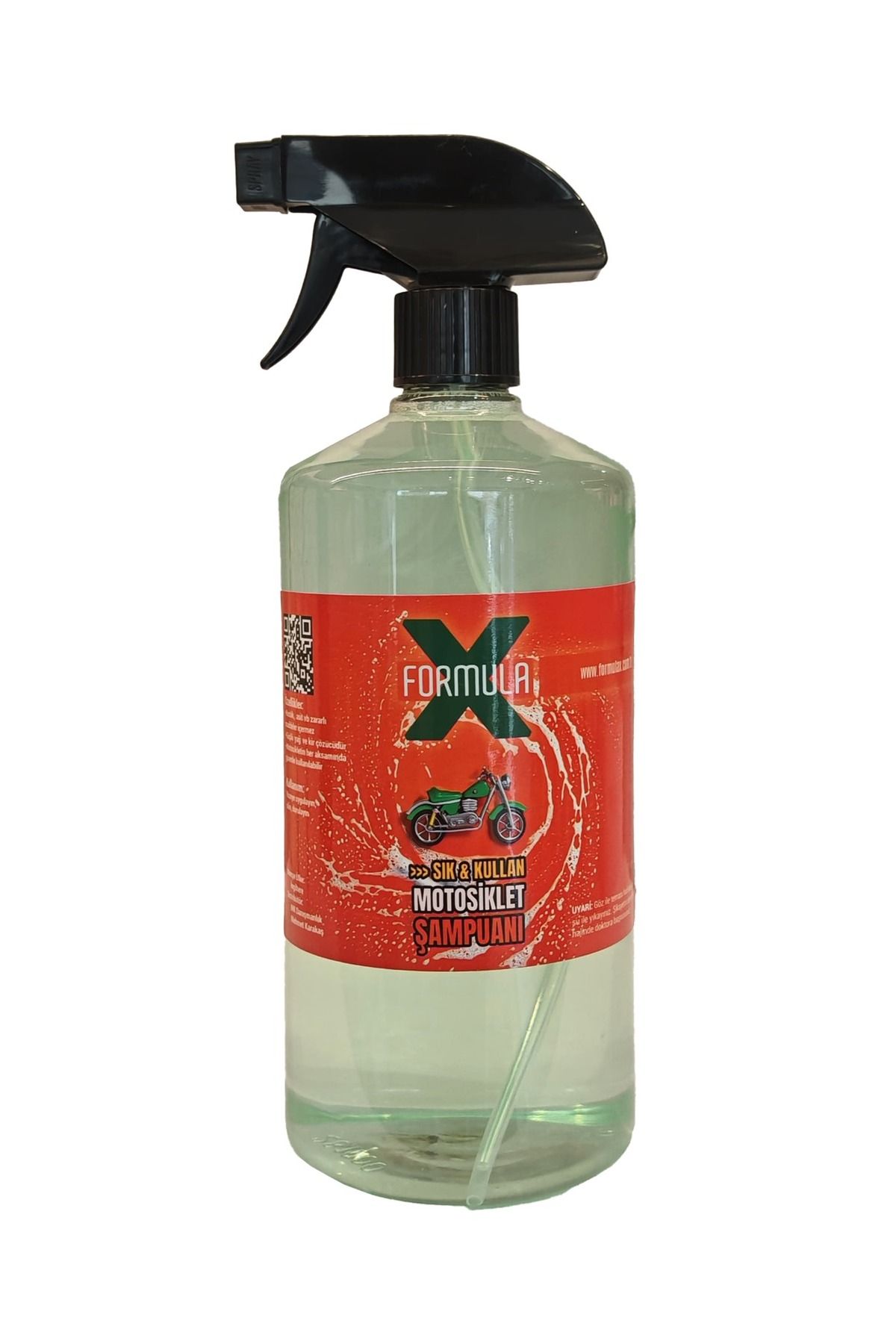 FORMULA X Motosiklet Şampuanı / Sık & Kullan