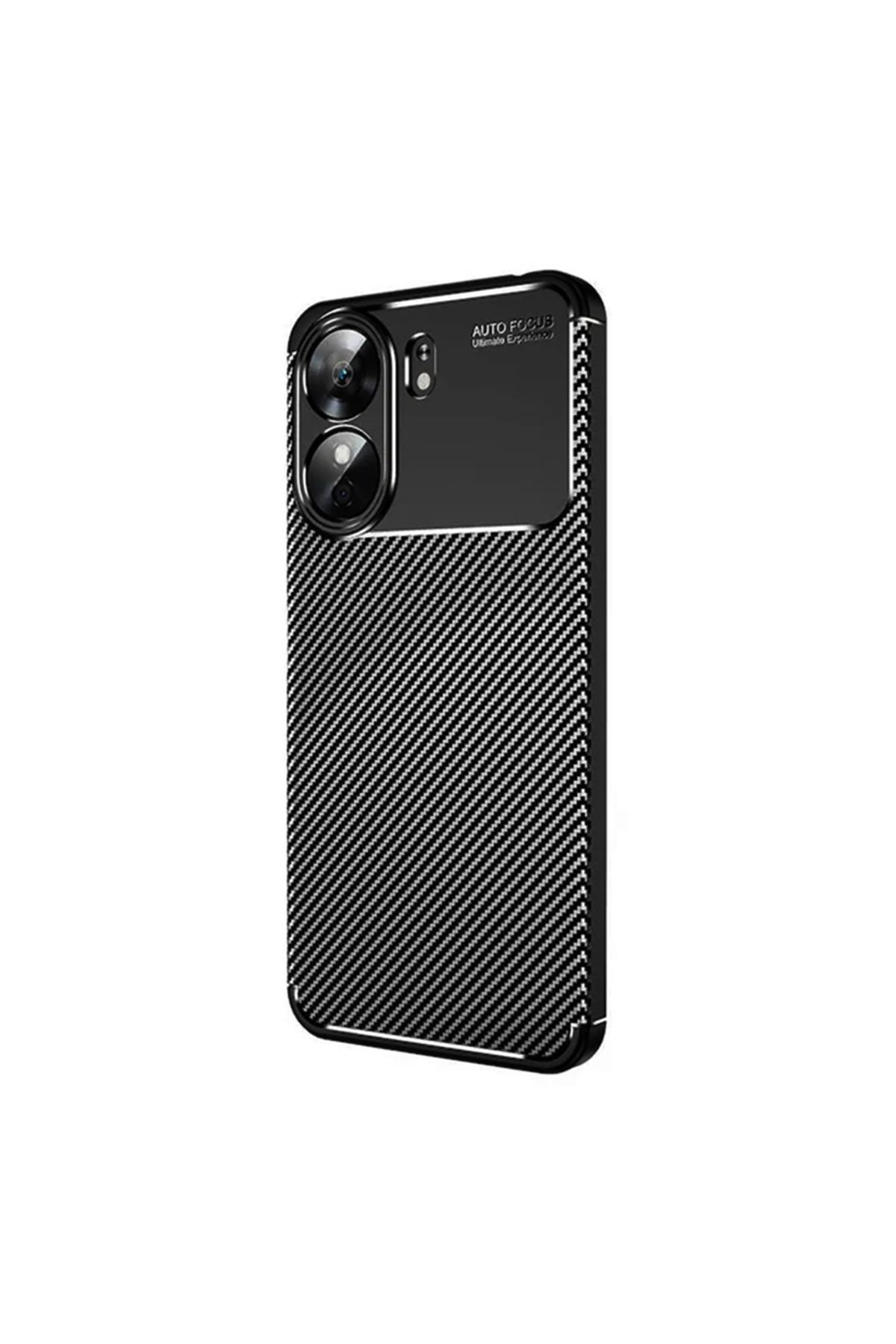 NewFace Xiaomi Redmi 13C Kılıf Focus Carbon Silikon Kapak