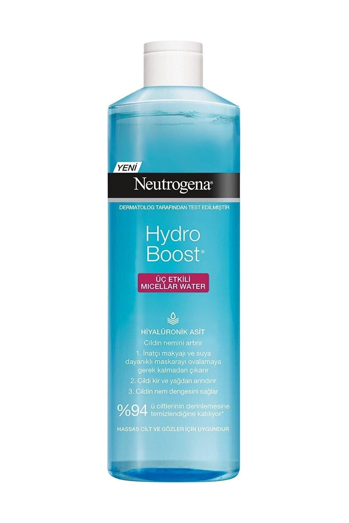 Neutrogena-ماء ميسيلار هيدرو بوست 400 مل مناسب للعيون الحساسة 2