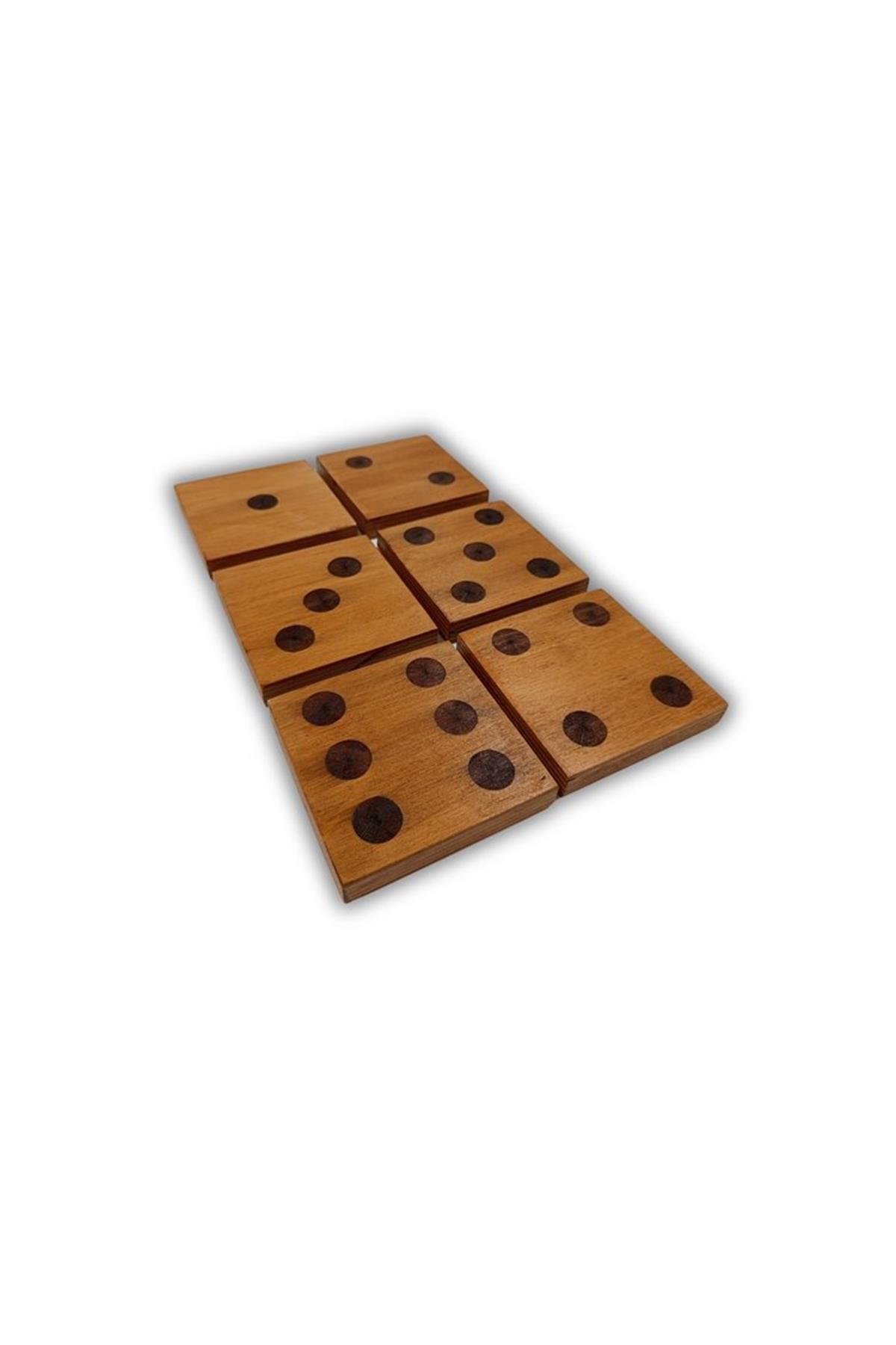t tun's woods Zar Tasarımlı 6Lı Ahşap Bardak Altlığı 10X10cm