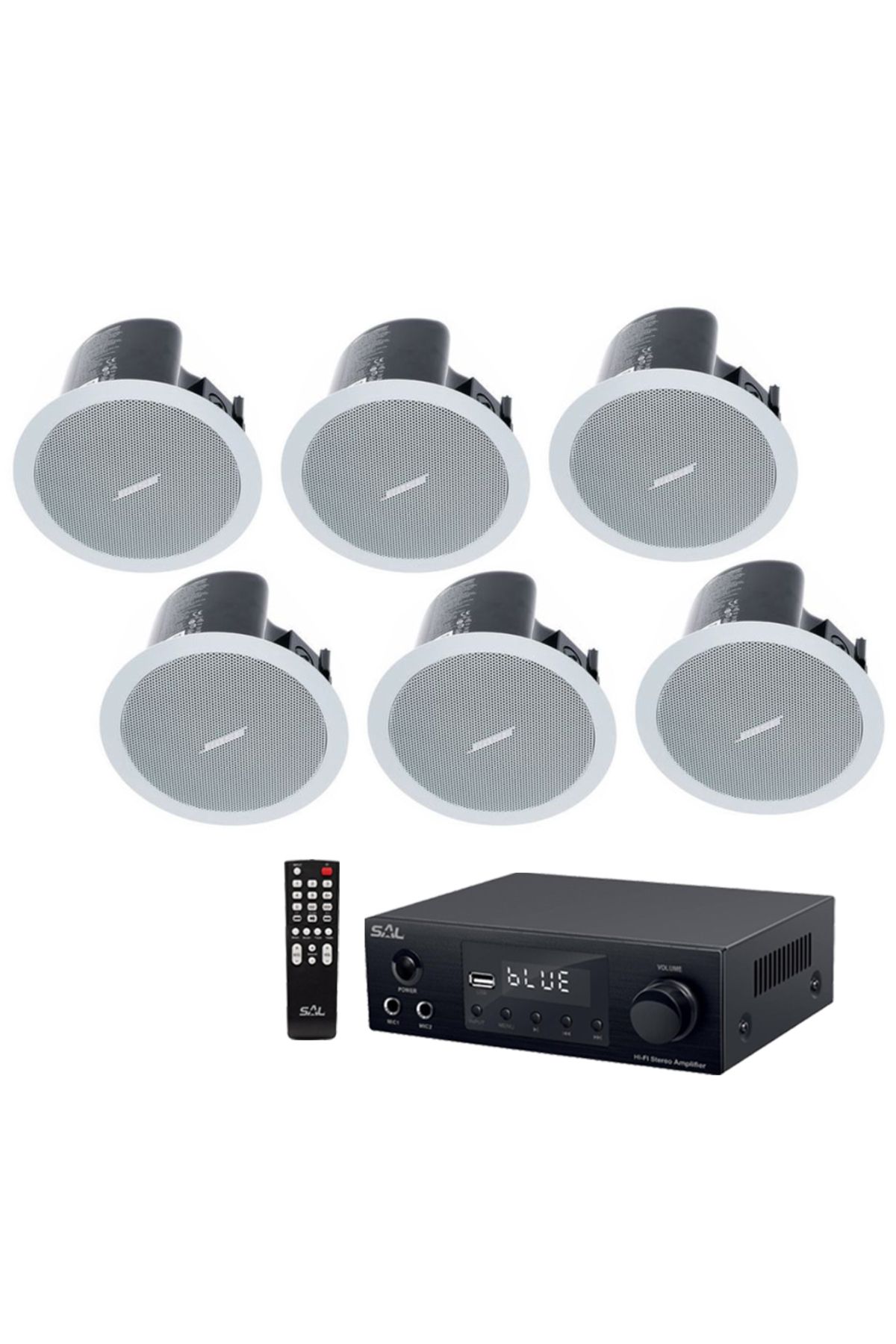 Bose-Ceiling System Freespace Fs2c, 6 Speakers, Bluetooth, Usb, Fm 1
