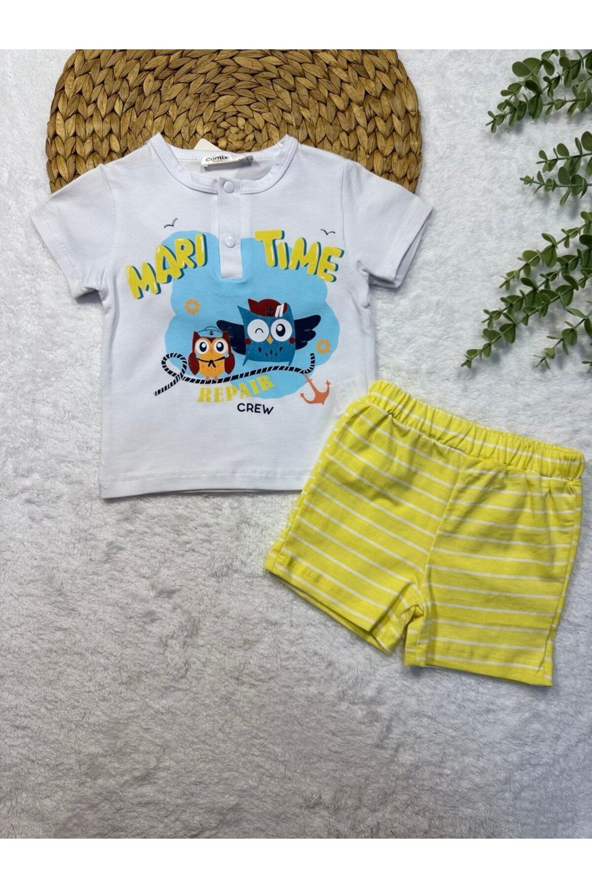 TİJK Erkek Bebek 2li Takım