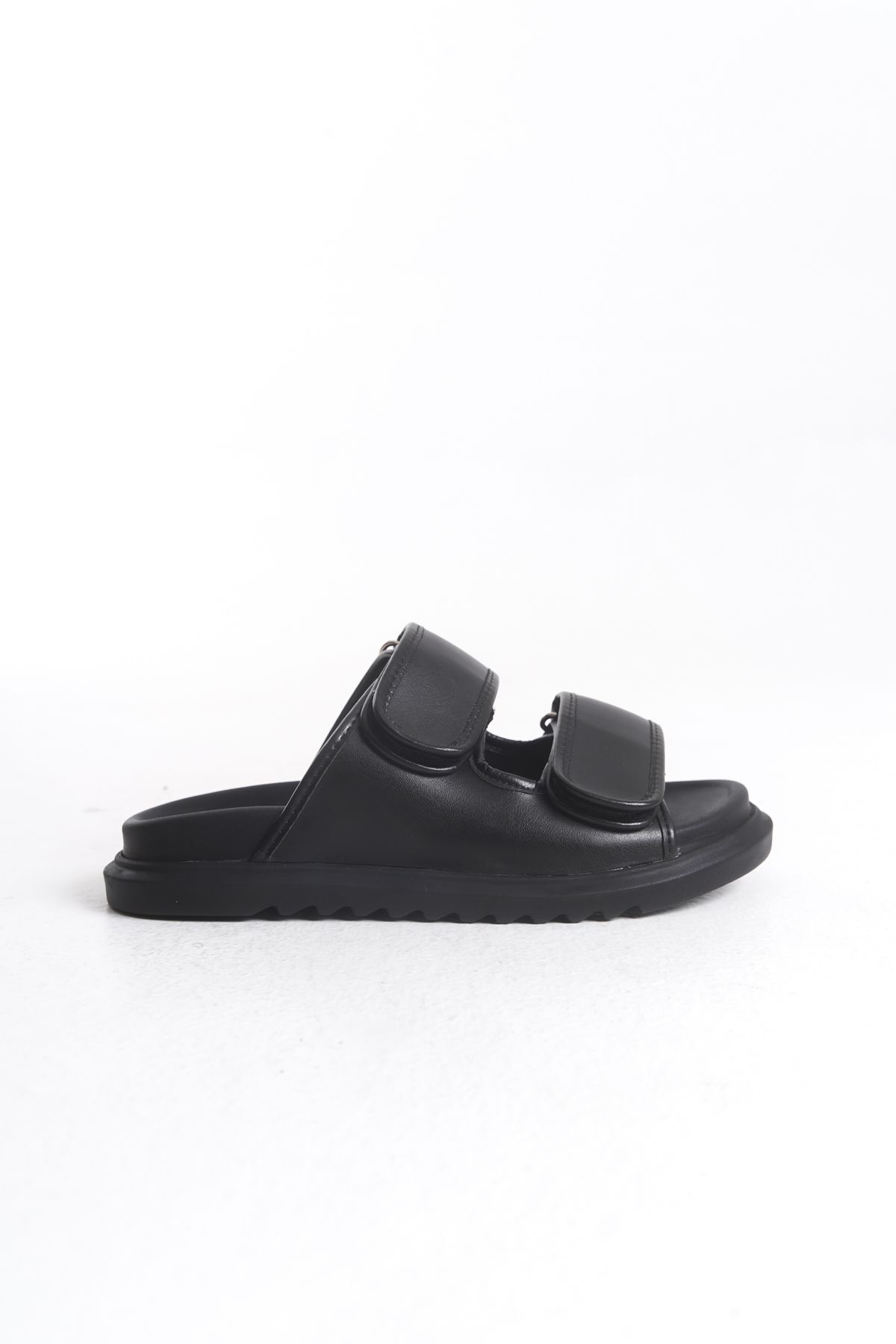 Pofi Shoes Bant Detaylı Alçak Taban Günlük Terlik