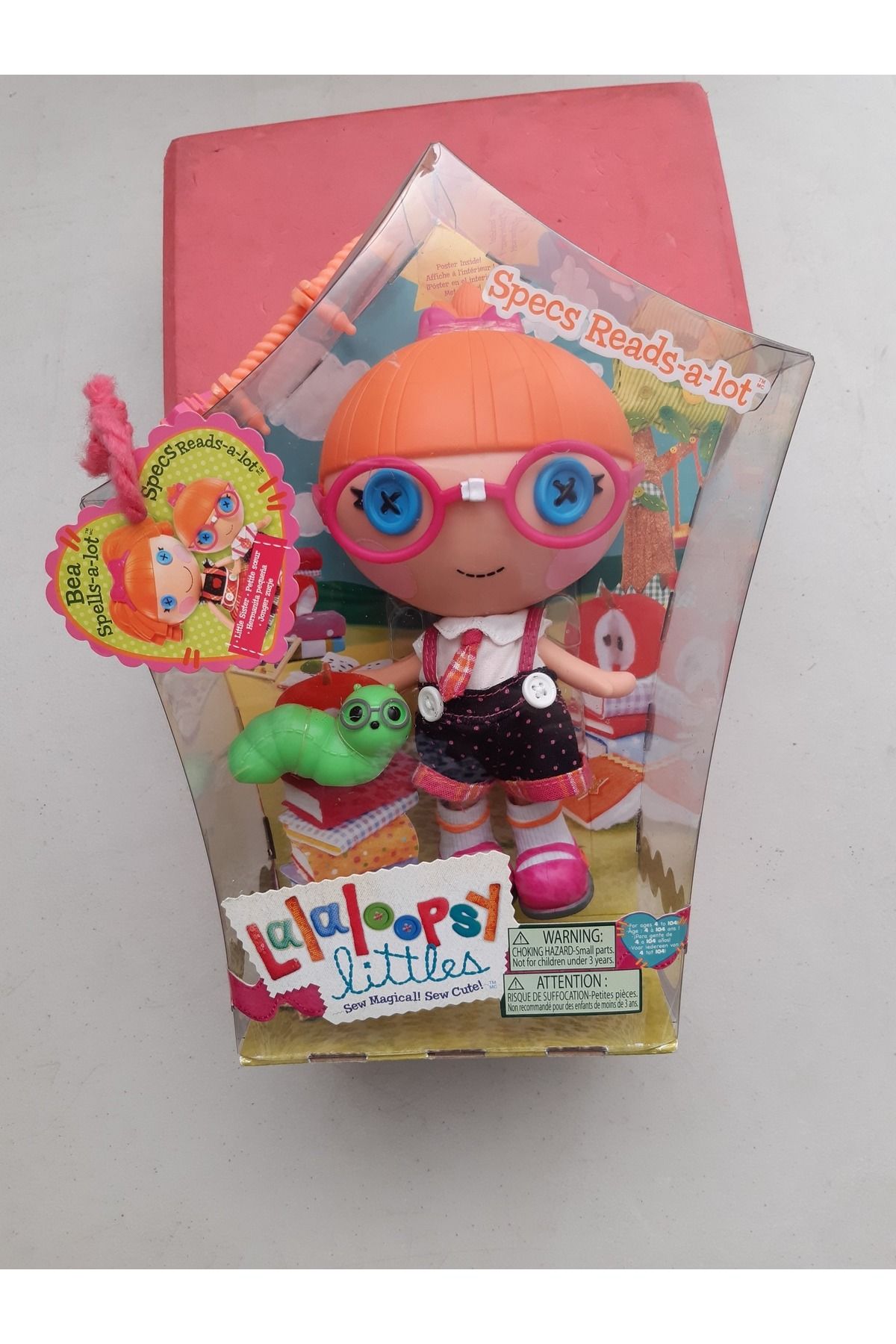 Lalaloopsy Littles Specs Reads-A-Lot Bez Bebek