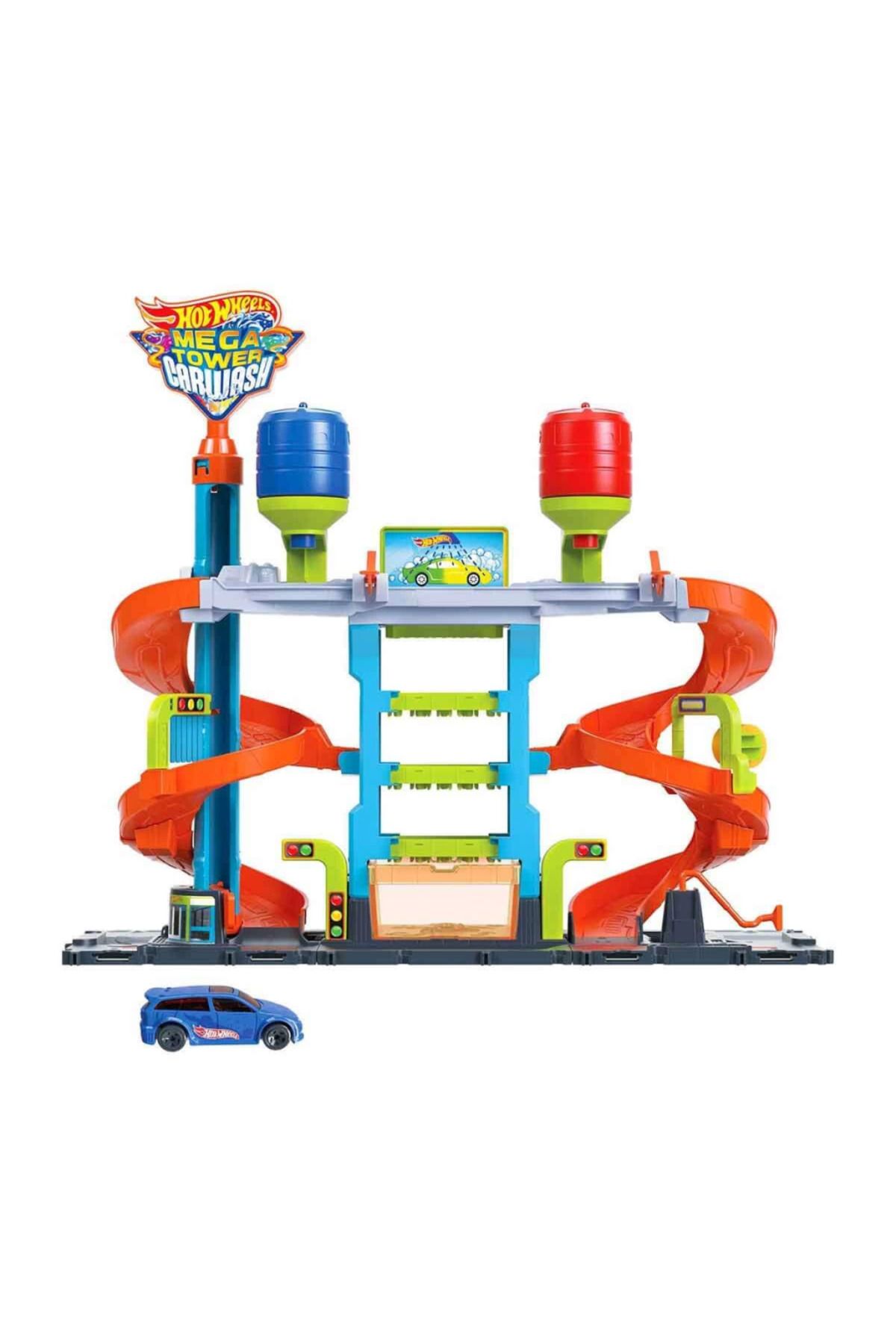 hayal oyuncak atölyesi Nessiworld Hot Wheels City Mega Araba Yıkama HDP05