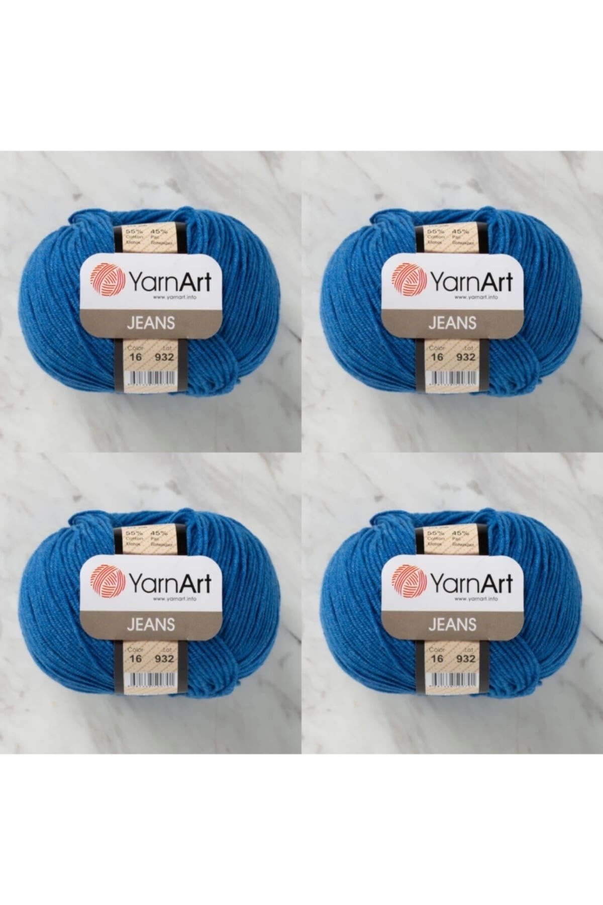 Jeans 16 4-Pack Amigurimi Baby Rope