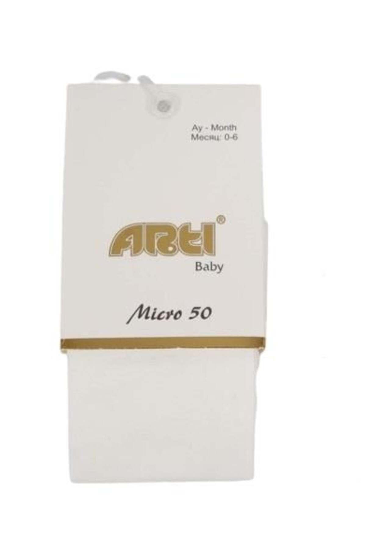 hayal oyuncak atölyesi Artı Micro Külotlu Muz Çorap 300178 Krem
