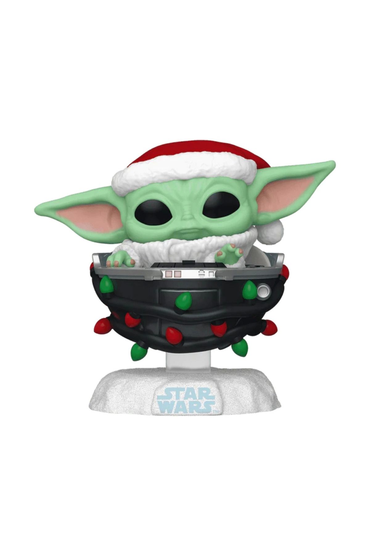 hayal oyuncak atölyesi Nessiworld Funko POP Star Wars Holiday Grogu with Santa Hat in Pram