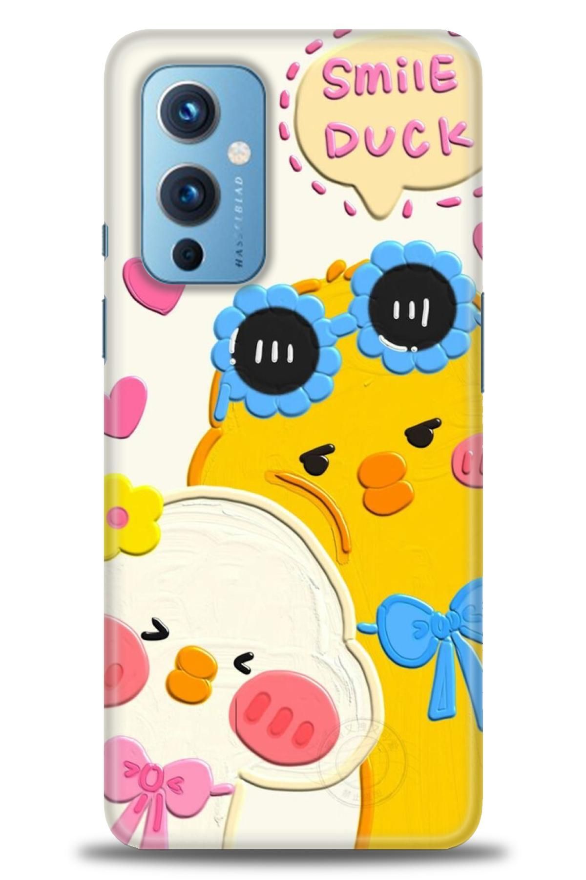 Oneplus 9 İle Uyumlu HD Baskılı Desenli Silikon Kılıf - 375