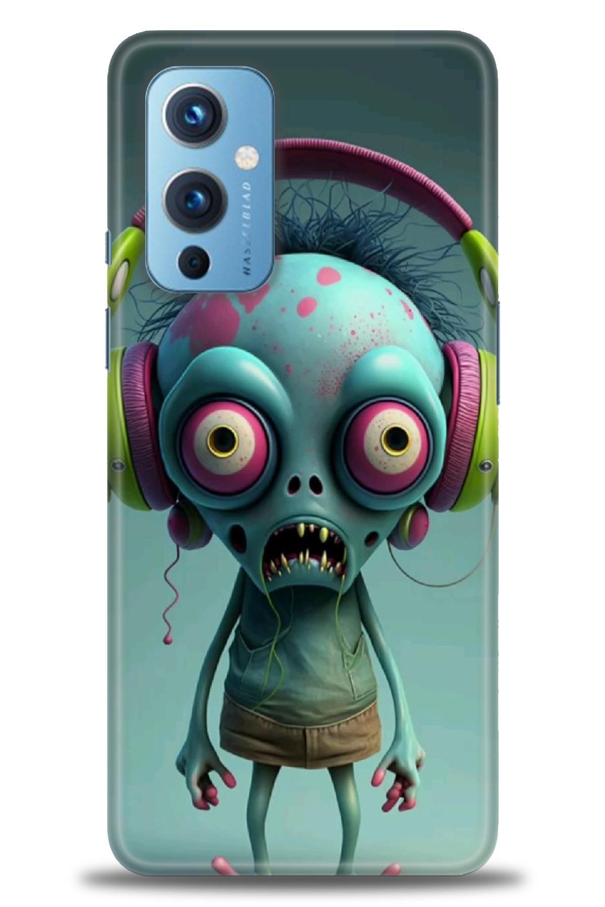 Oneplus 9 İle Uyumlu HD Baskılı Desenli Silikon Kılıf - 796