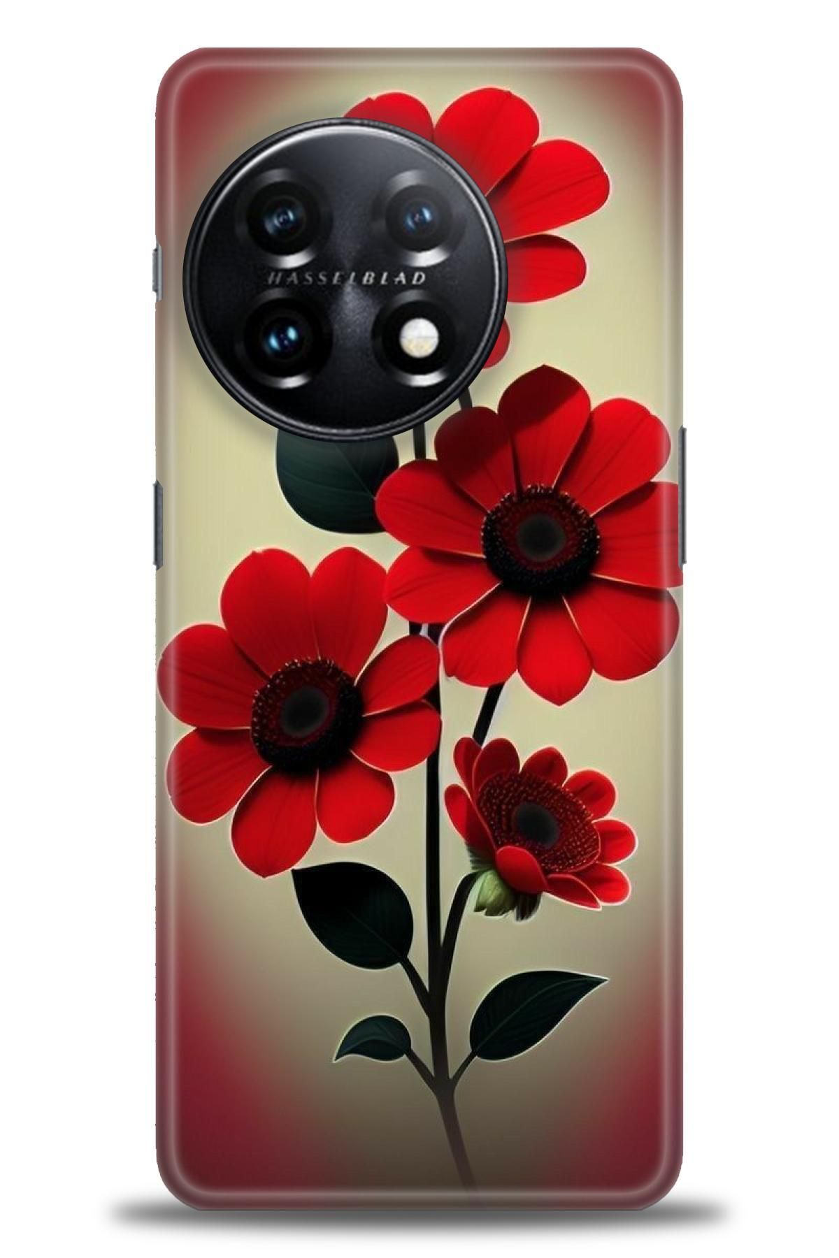 Oneplus 11 İle Uyumlu HD Baskılı Desenli Silikon Kılıf - 347