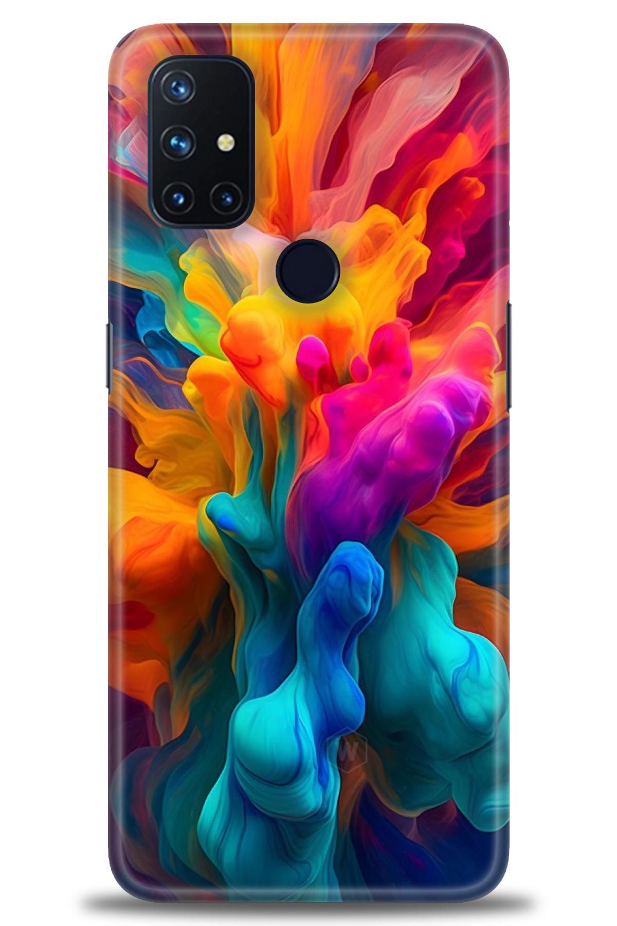 Oneplus Nord N10 İle Uyumlu HD Baskılı Kılıf - Karışık Seri - 43