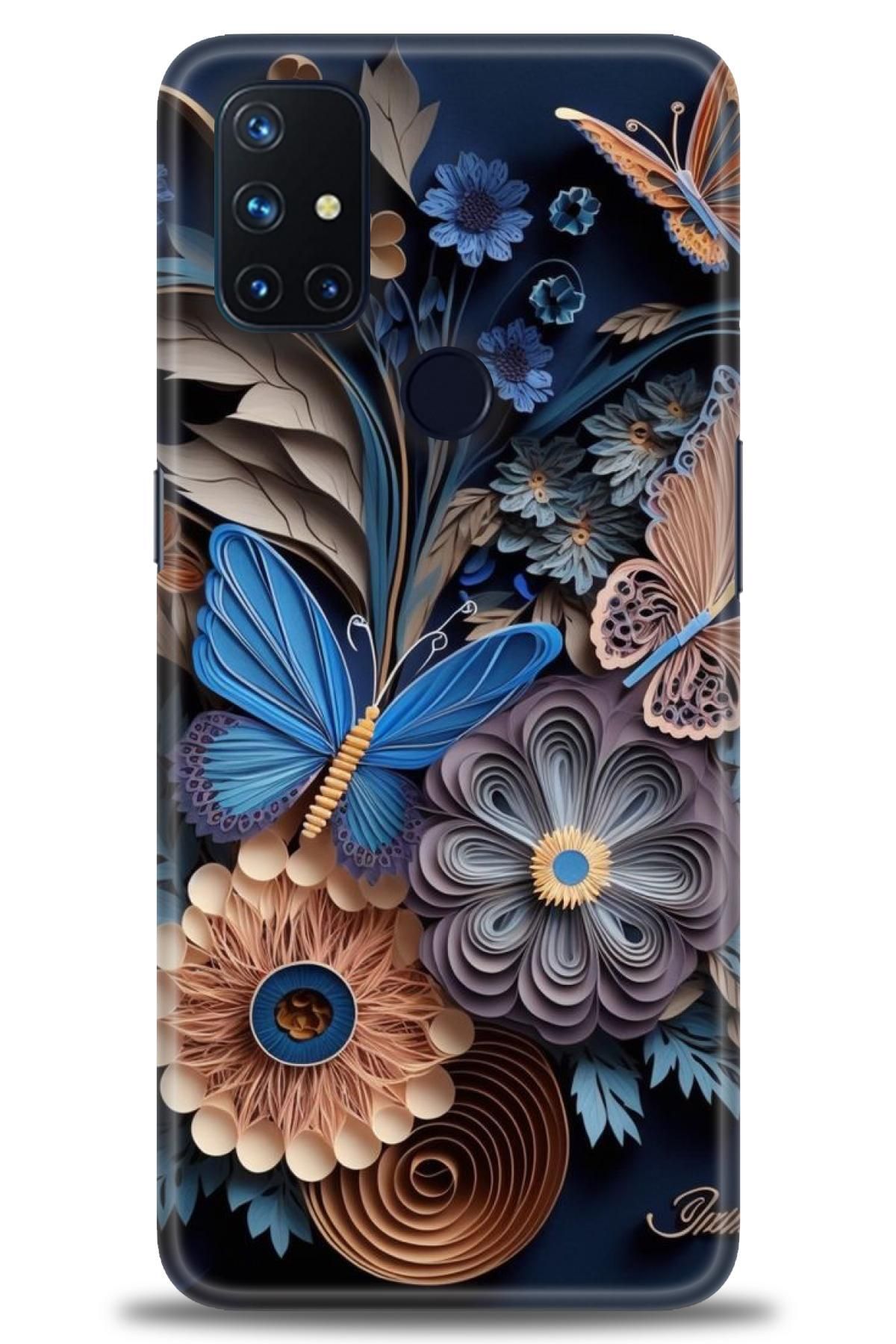 Oneplus Nord N10 İle Uyumlu HD Baskılı Desenli Silikon Kılıf - 351