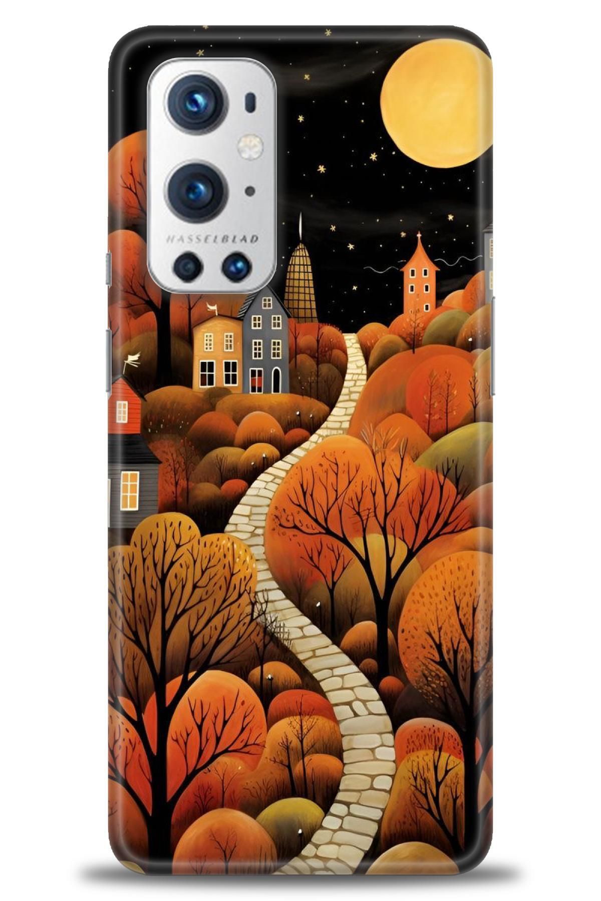 Oneplus 9 Pro İle Uyumlu HD Baskılı Desenli Silikon Kılıf - 619