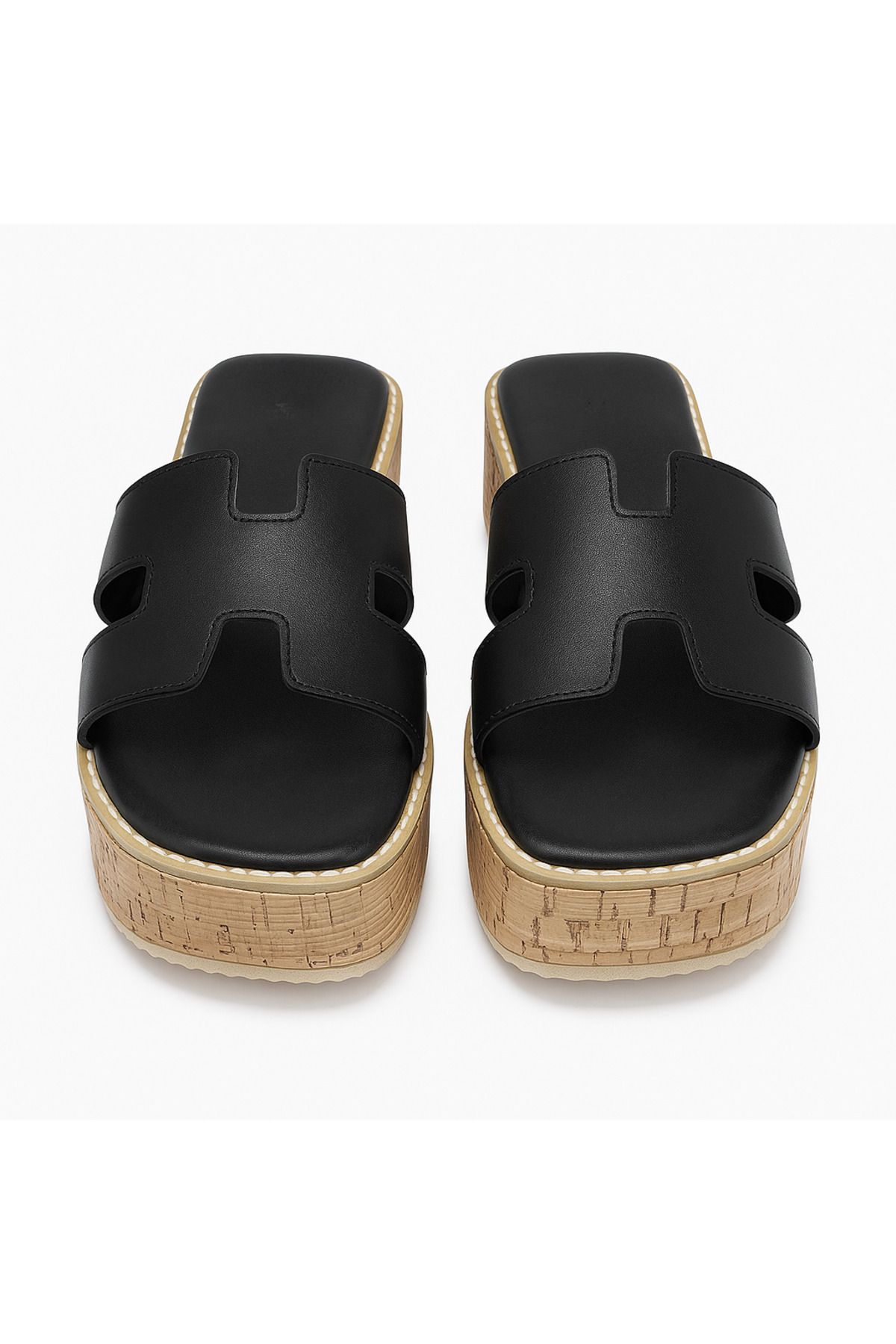 patlatti shoes Palatti Shoes Dolgu Taban Kadın Terlik