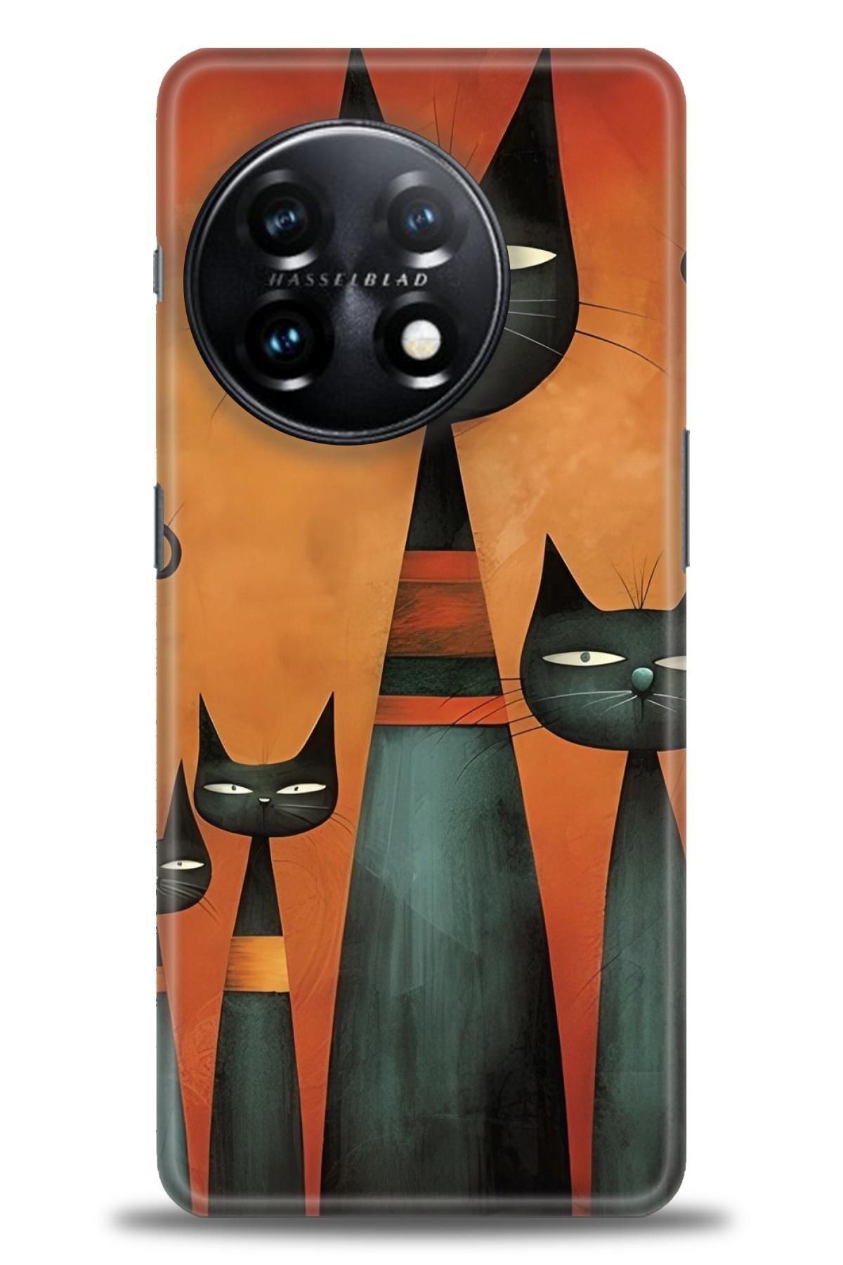 Oneplus 11 İle Uyumlu HD Baskılı Desenli Silikon Kılıf - 304