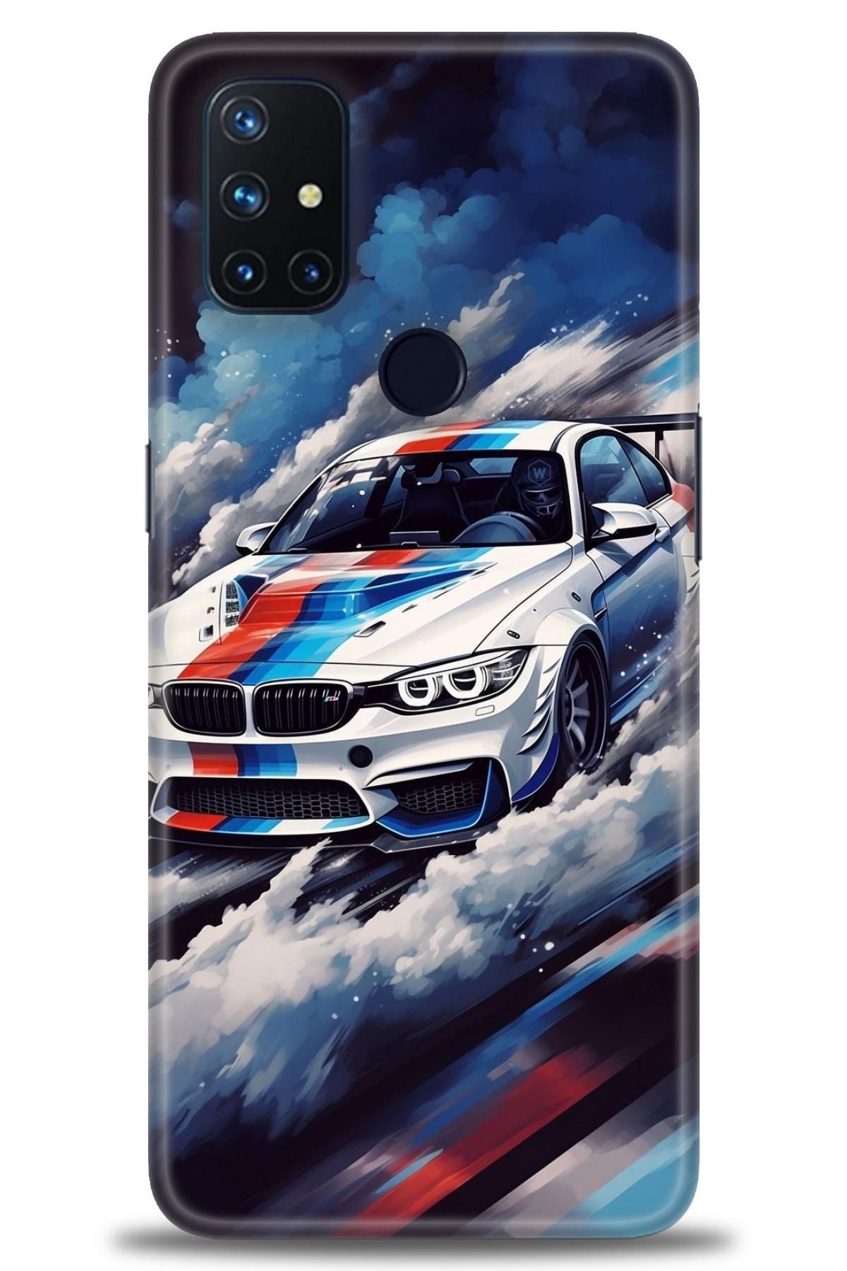 Oneplus Nord N10 İle Uyumlu HD Baskılı Desenli Silikon Kılıf - 580